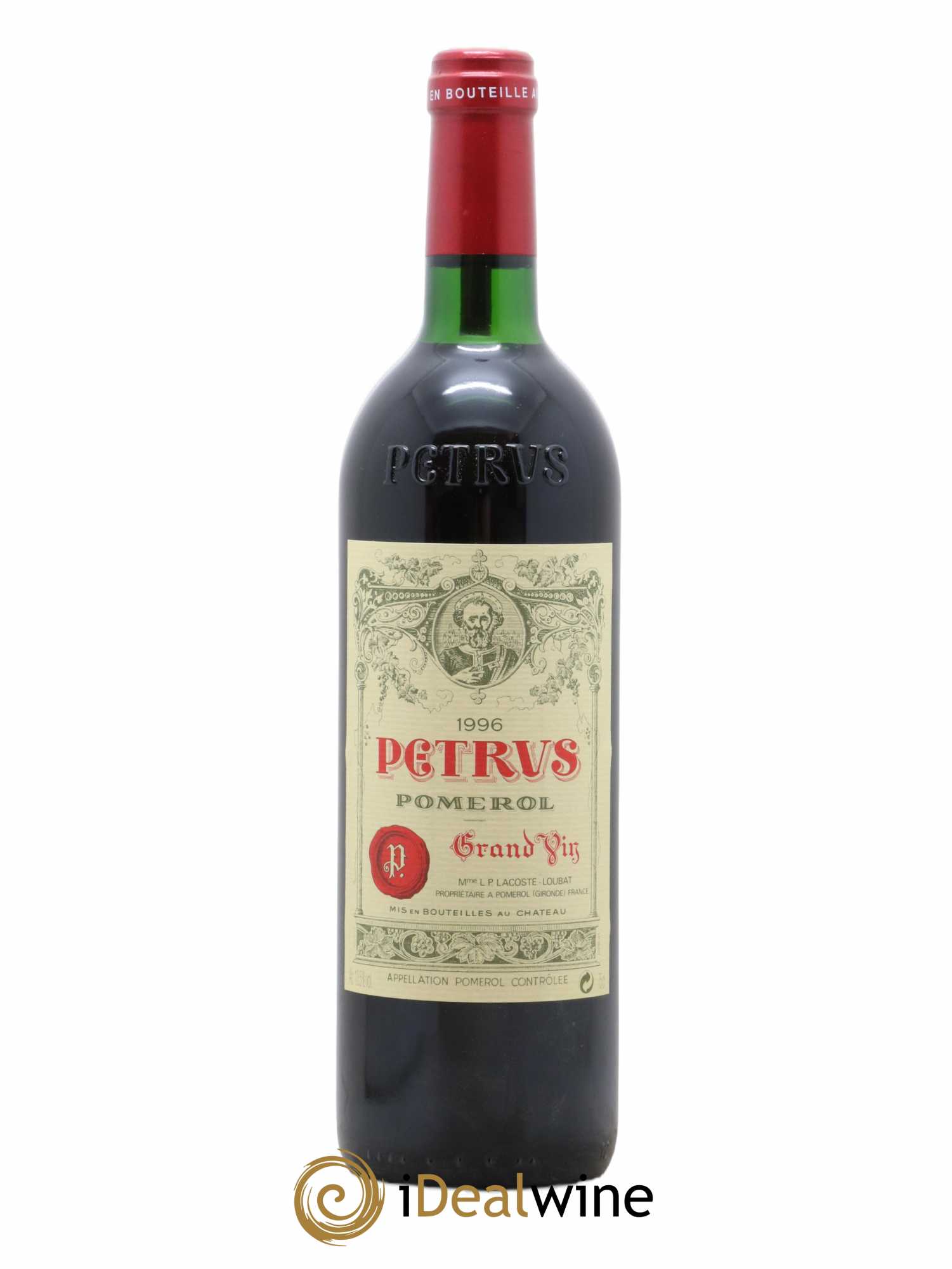 Petrus 1996 - Lot de 1 bouteille - 0