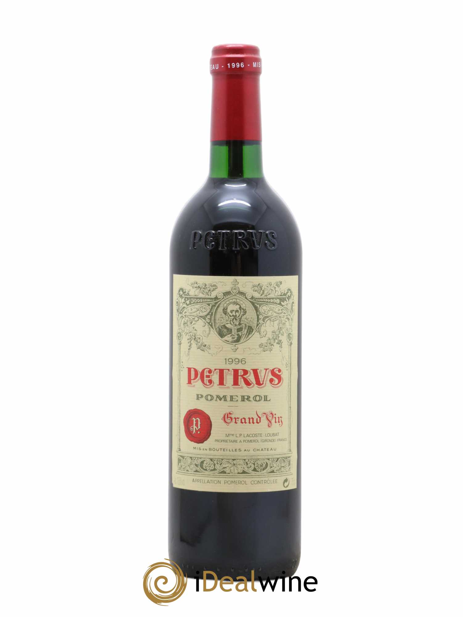 Petrus 1996 - Lot de 1 bouteille - 0