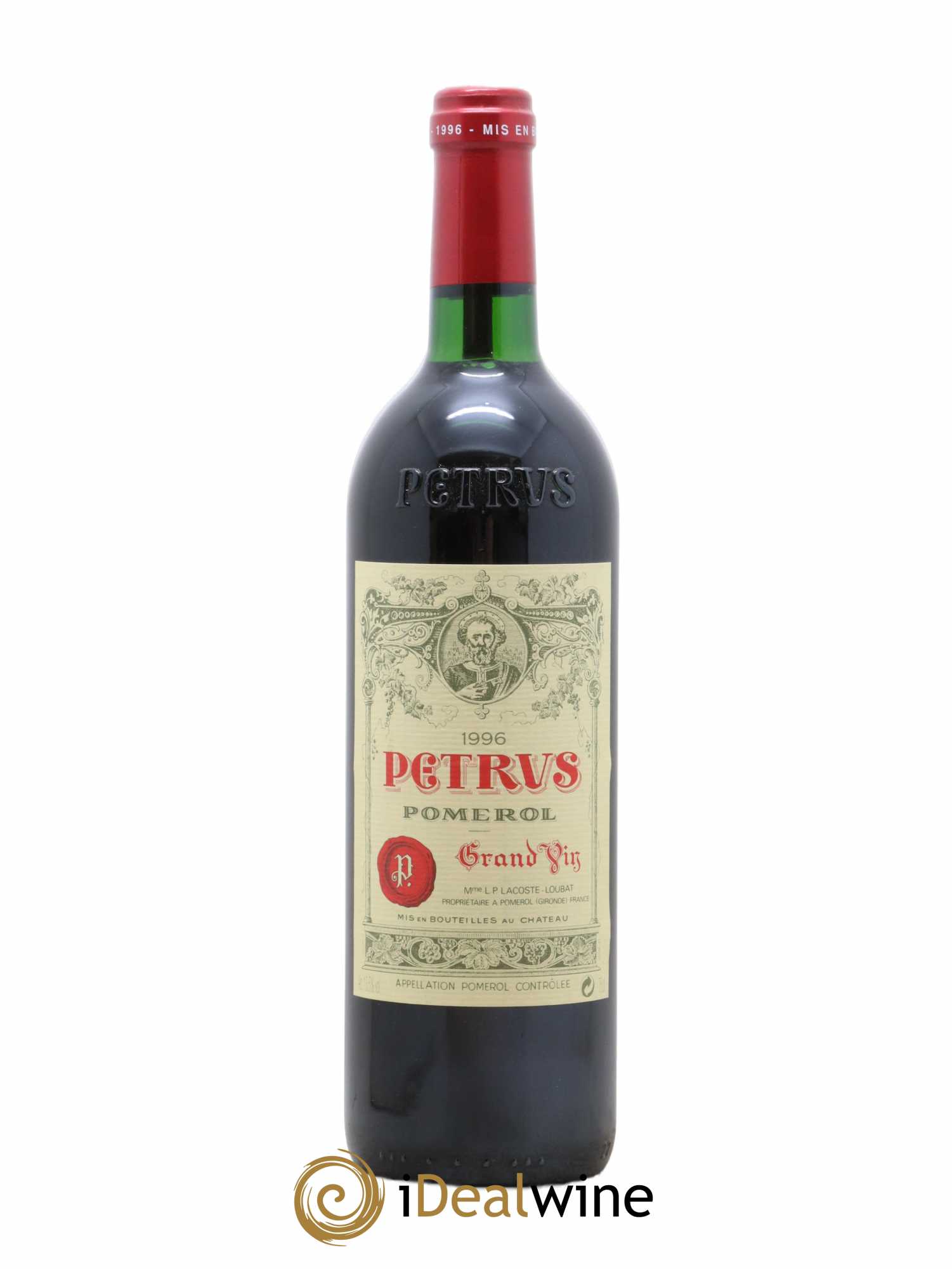 Petrus 1996 - Lot de 1 bouteille - 0