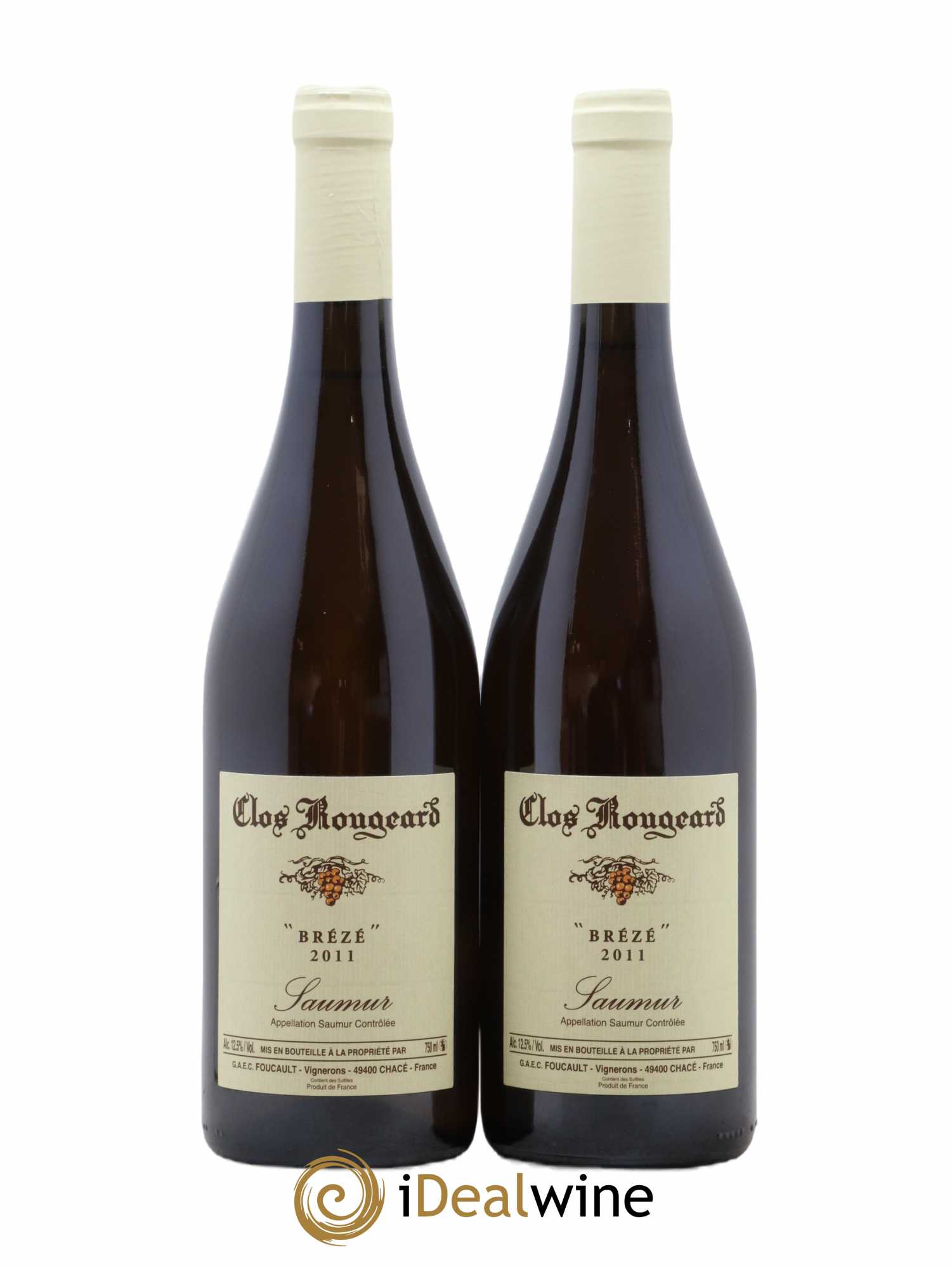Saumur Brézé Clos Rougeard 2011 - Posten von 2 Flaschen - 0