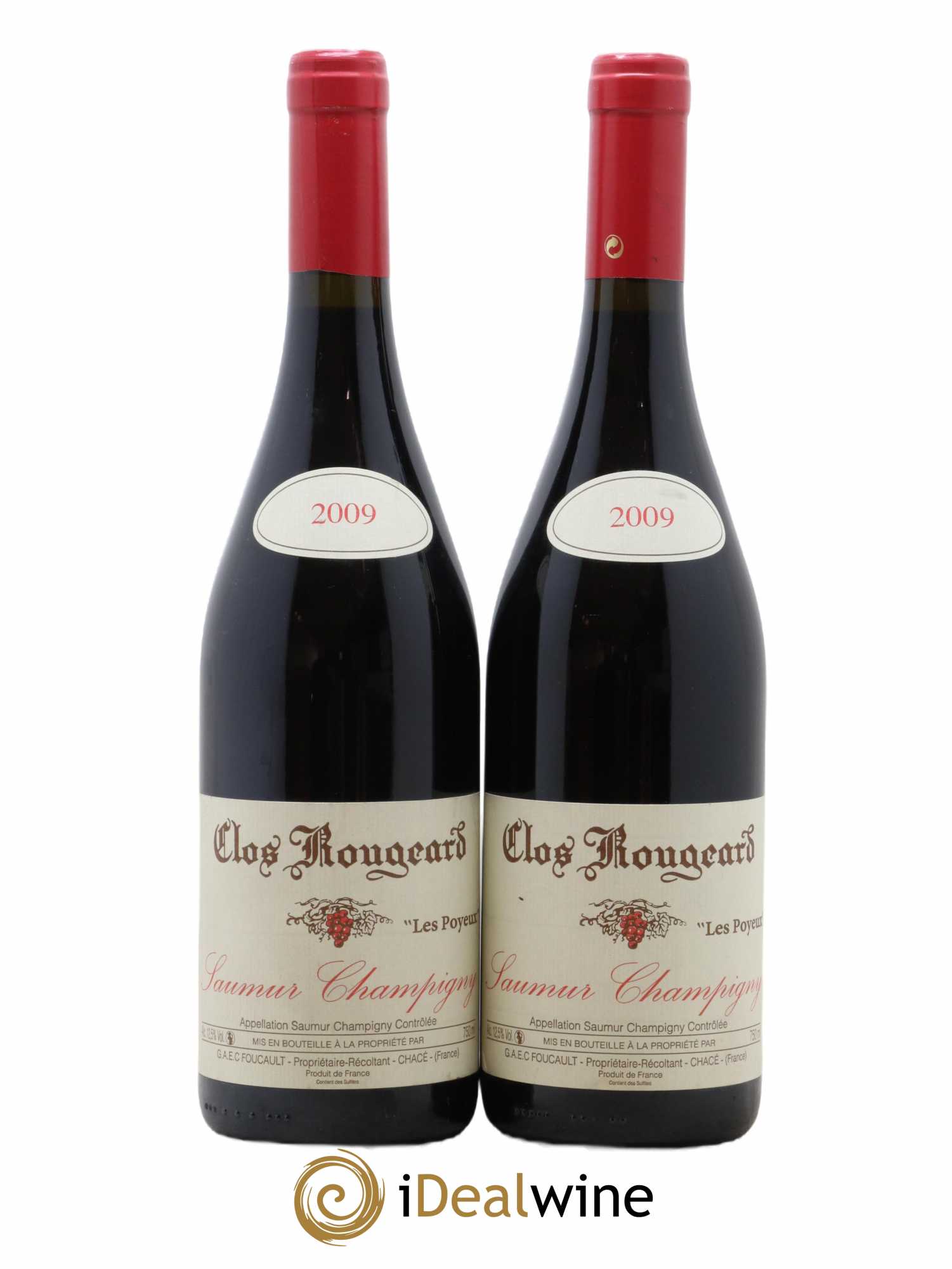 Saumur-Champigny Les Poyeux Clos Rougeard 2009 - Lot de 2 bouteilles - 0