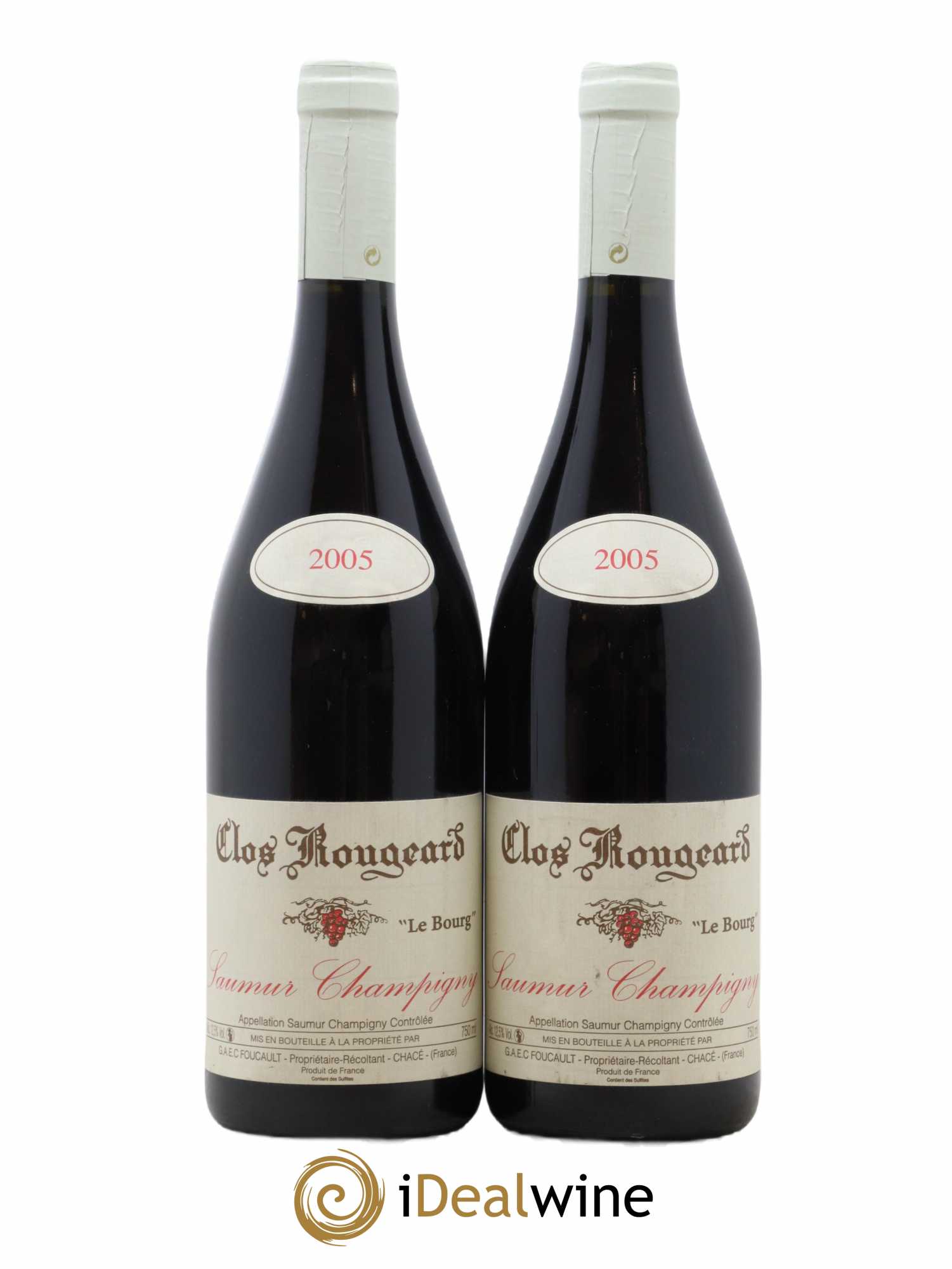Saumur-Champigny Le Bourg Clos Rougeard 2005 - Lot de 2 bouteilles - 0