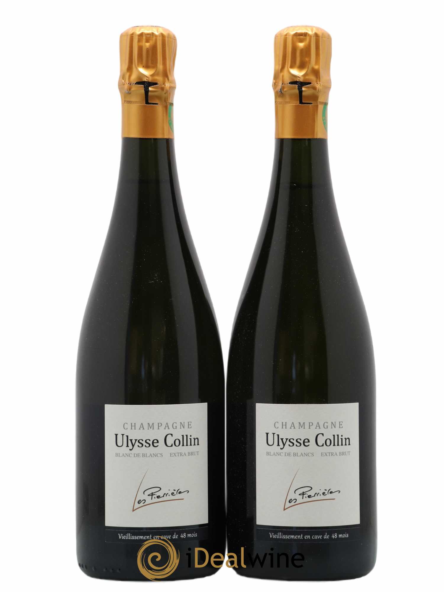 Les Pierrières Blancs de Blancs Extra-Brut Ulysse Collin - Lot de 2 bouteilles - 0