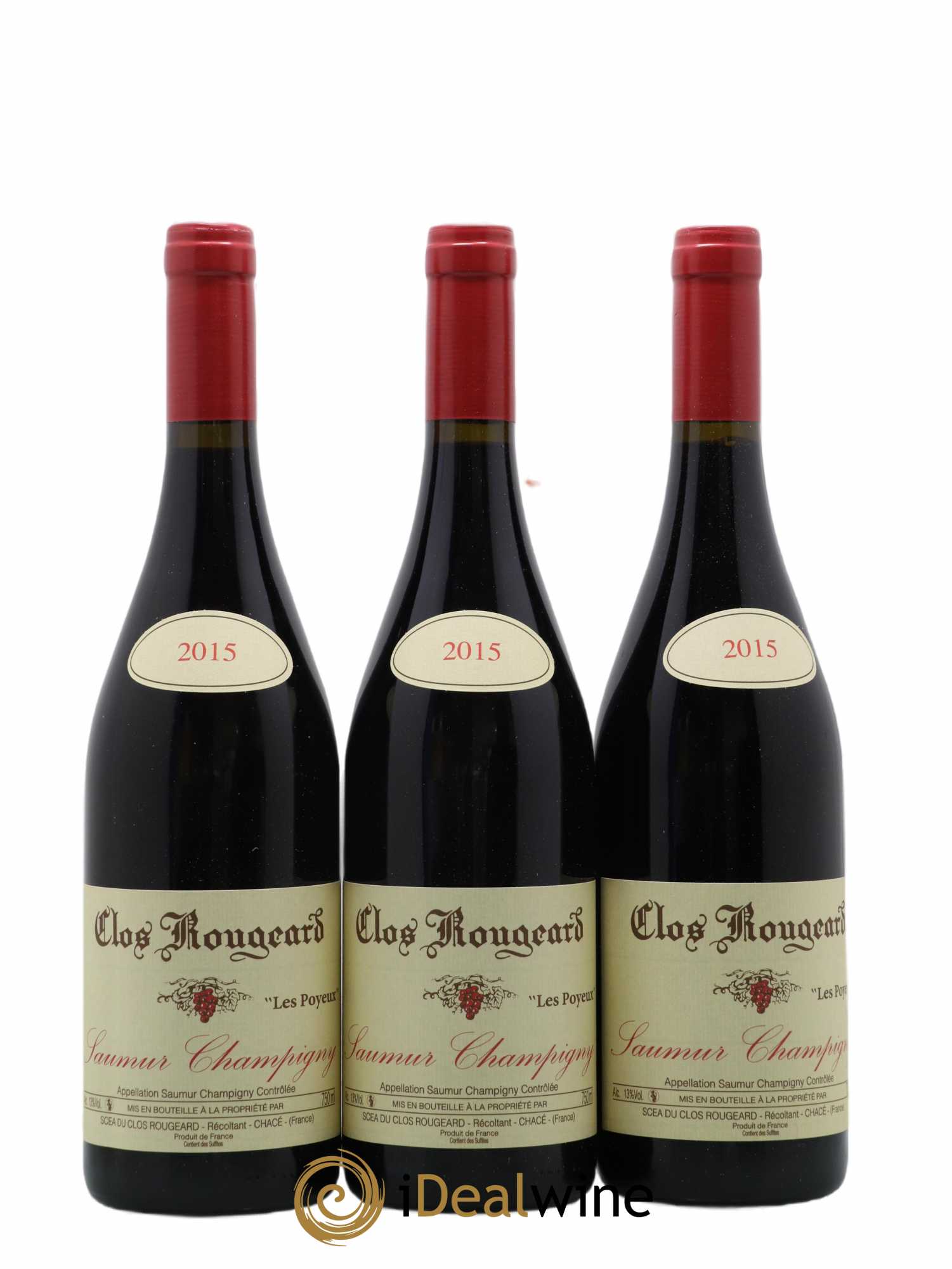 Saumur-Champigny Les Poyeux Clos Rougeard 2015 - Lot de 6 bouteilles - 2