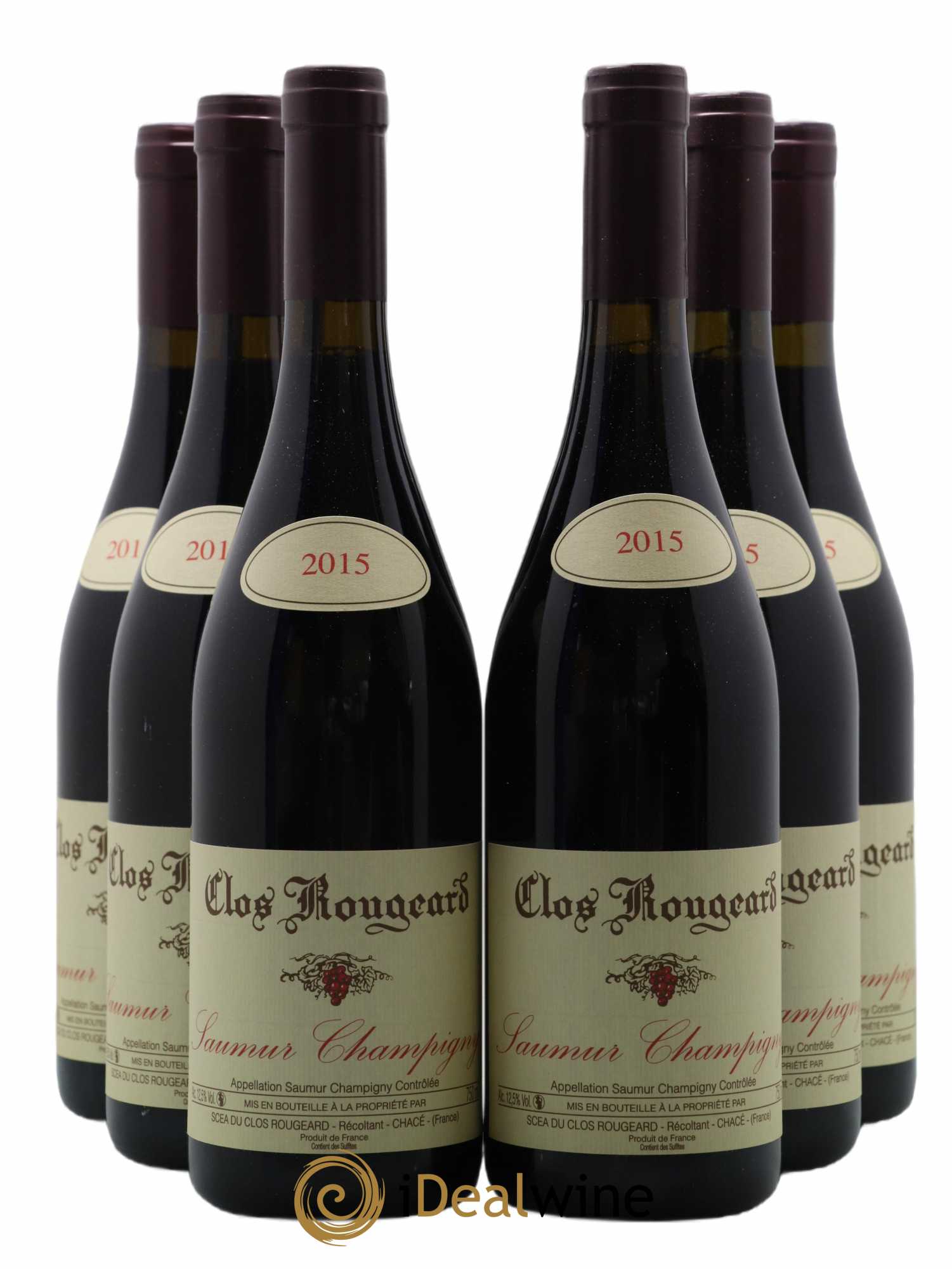 Saumur-Champigny Clos Rougeard 2015 - Lot de 6 bouteilles - 0