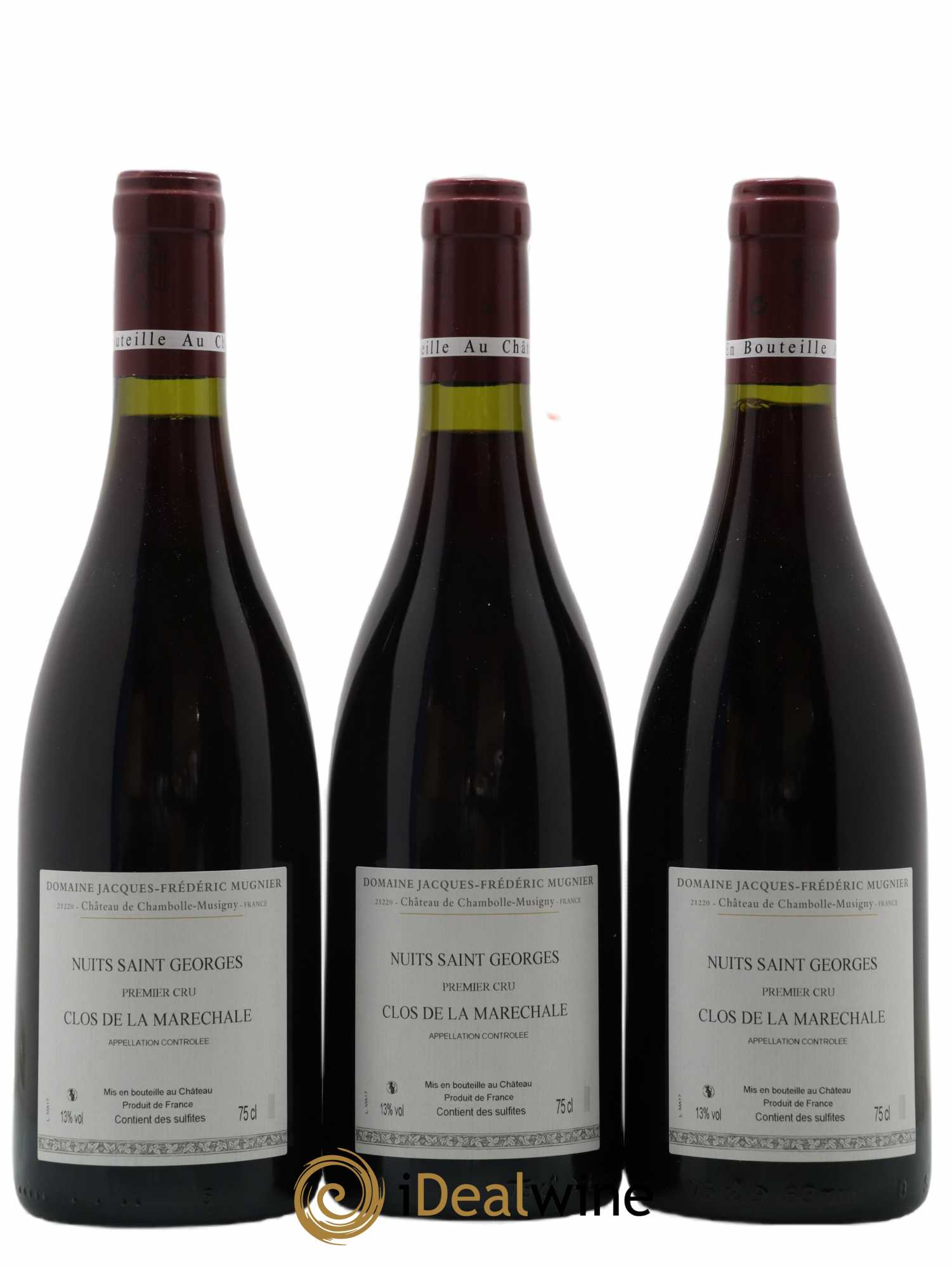 Nuits-Saint-Georges 1er Cru Clos de La Maréchale Jacques-Frédéric Mugnier 2017 - Lot de 6 bouteilles - 4