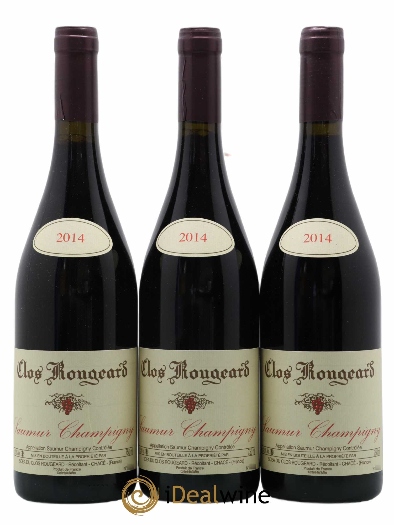 Saumur-Champigny Clos Rougeard 2014 - Lot de 3 bouteilles - 0