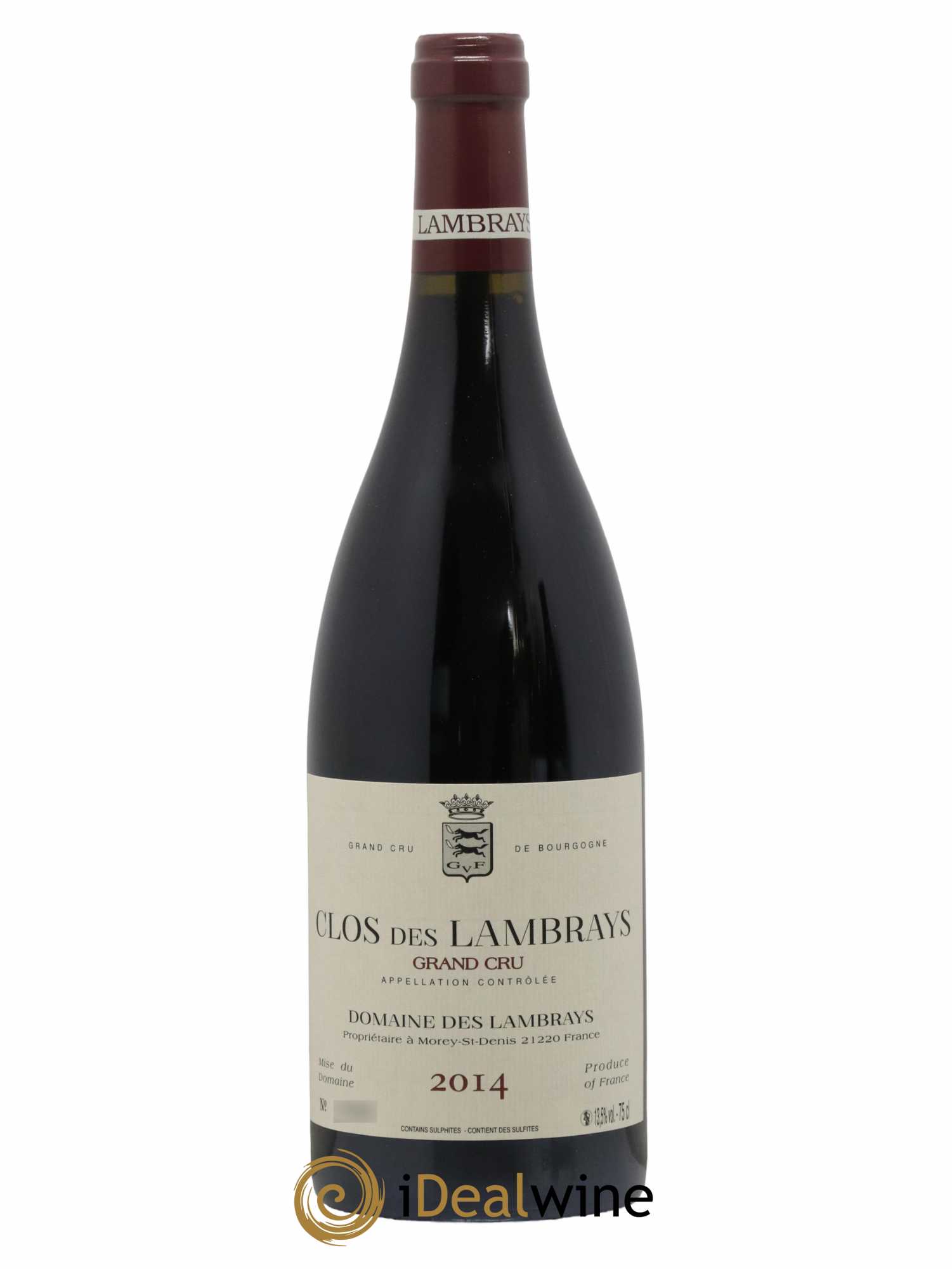 Clos des Lambrays Grand Cru Domaine des Lambrays 2014 - Lot de 1 bouteille - 0