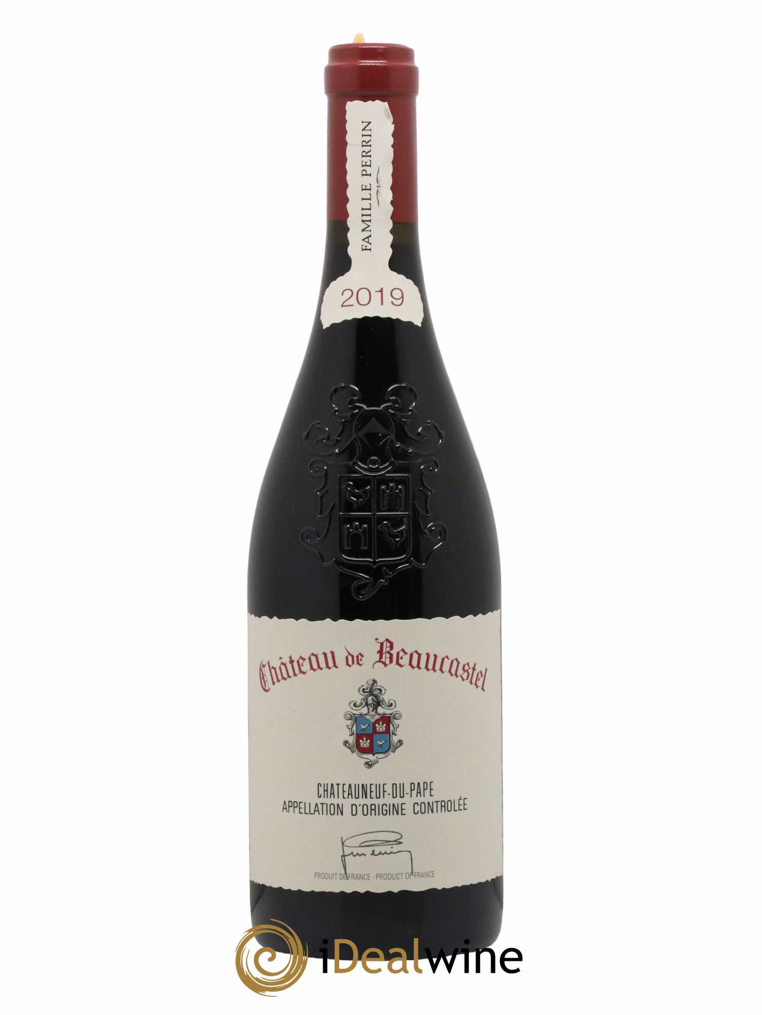Châteauneuf-du-Pape Château de Beaucastel Famille Perrin 2019 - Lot de 1 bouteille - 0