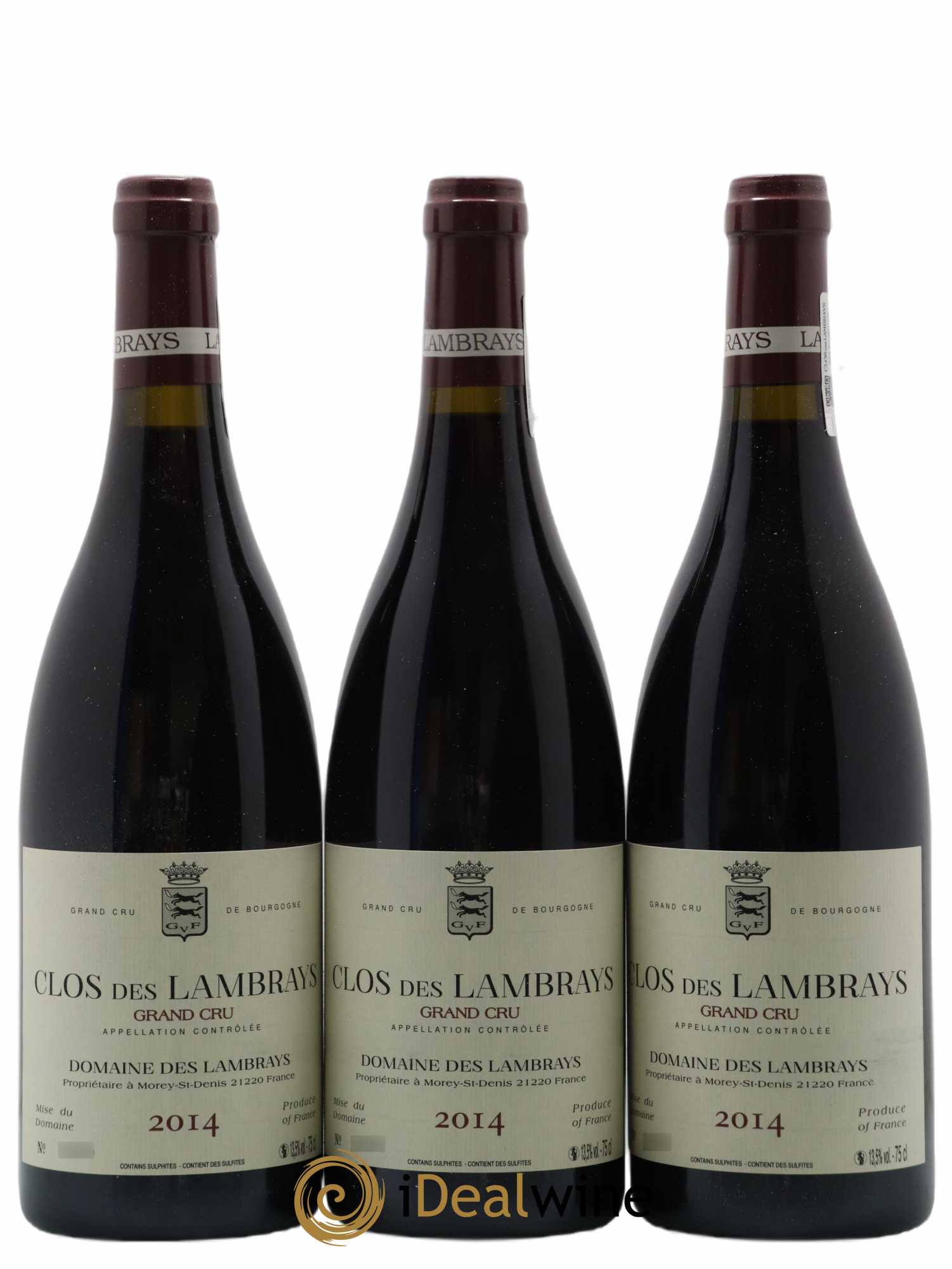 Clos des Lambrays Grand Cru Domaine des Lambrays 2014 - Lot de 12 bouteilles - 4