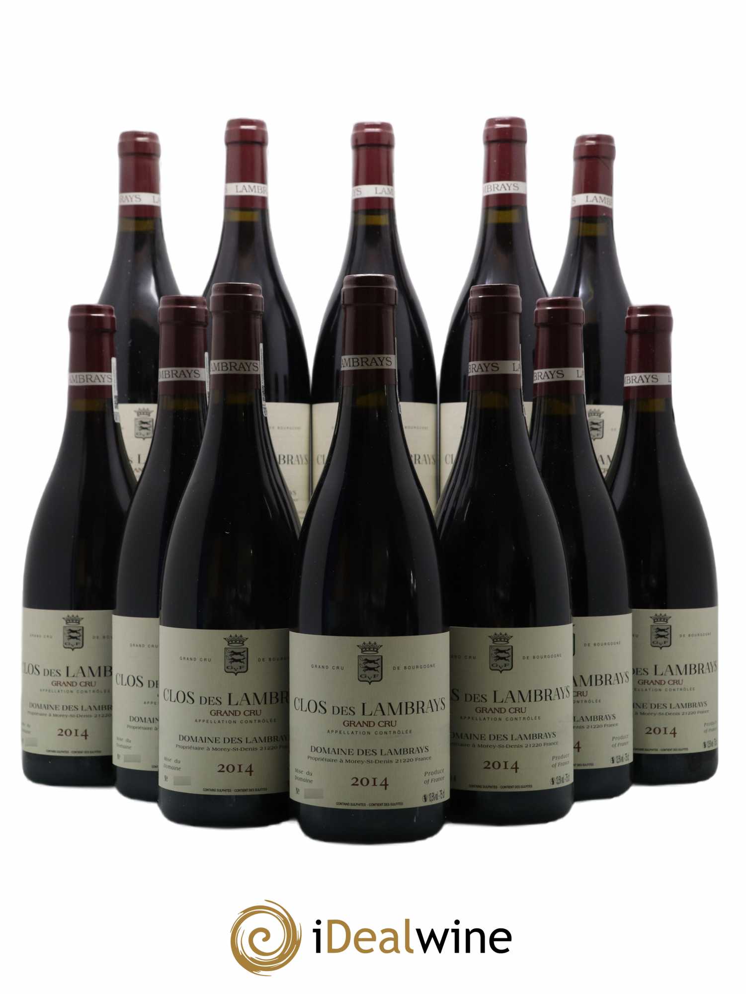 Clos des Lambrays Grand Cru Domaine des Lambrays 2014 - Lot de 12 bouteilles - 0