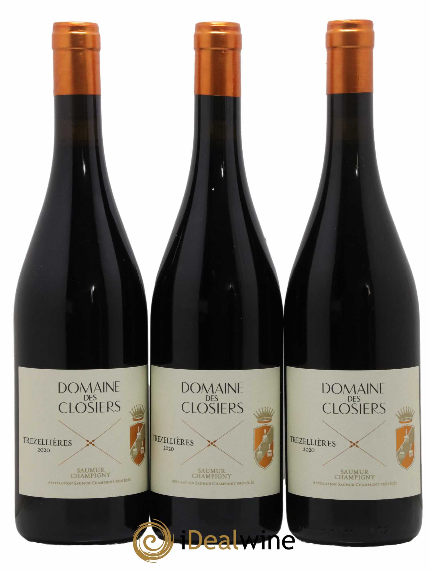 Saumur-Champigny Les Trezellieres Des Closiers 2020 - Lot de 3 bouteilles - 0