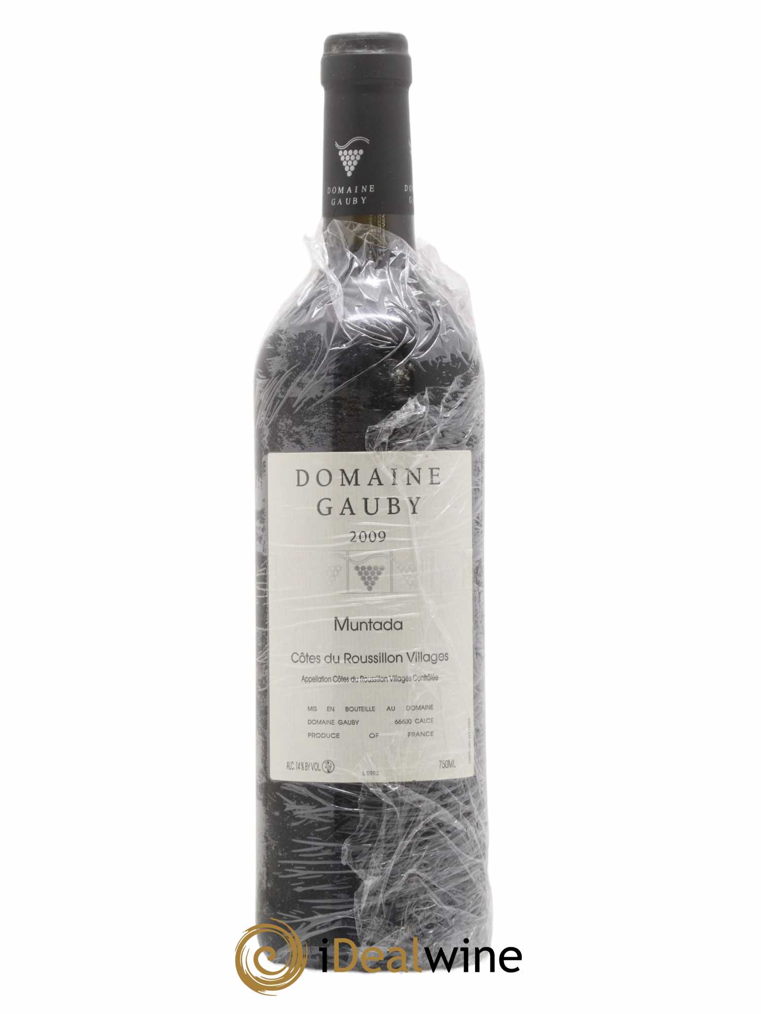 Côtes Catalanes (anciennement Côtes du Roussillon Villages) La Muntada Gauby (Domaine) 2009 - Lot de 1 bouteille - 0