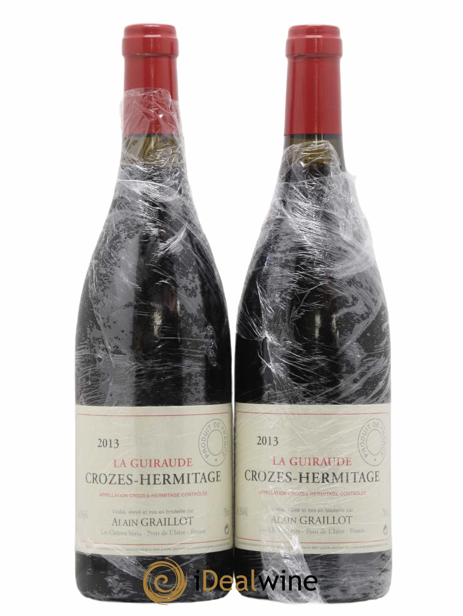 Crozes-Hermitage La Guiraude Domaine Graillot 2013 - Lot de 2 bouteilles - 0