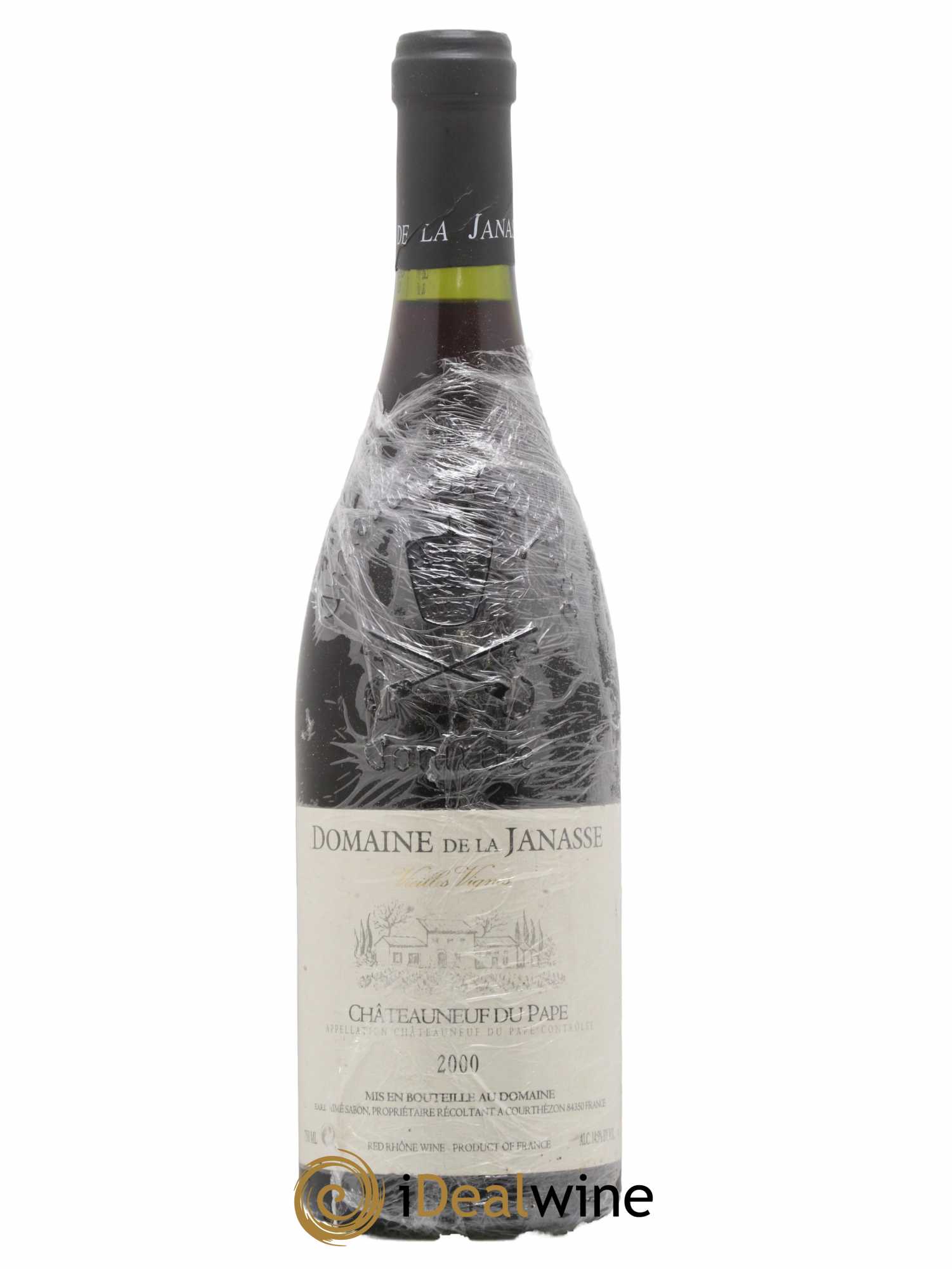 Châteauneuf-du-Pape Cuvée Vieilles Vignes La Janasse (Domaine de) 2000 - Lot de 1 bouteille - 0