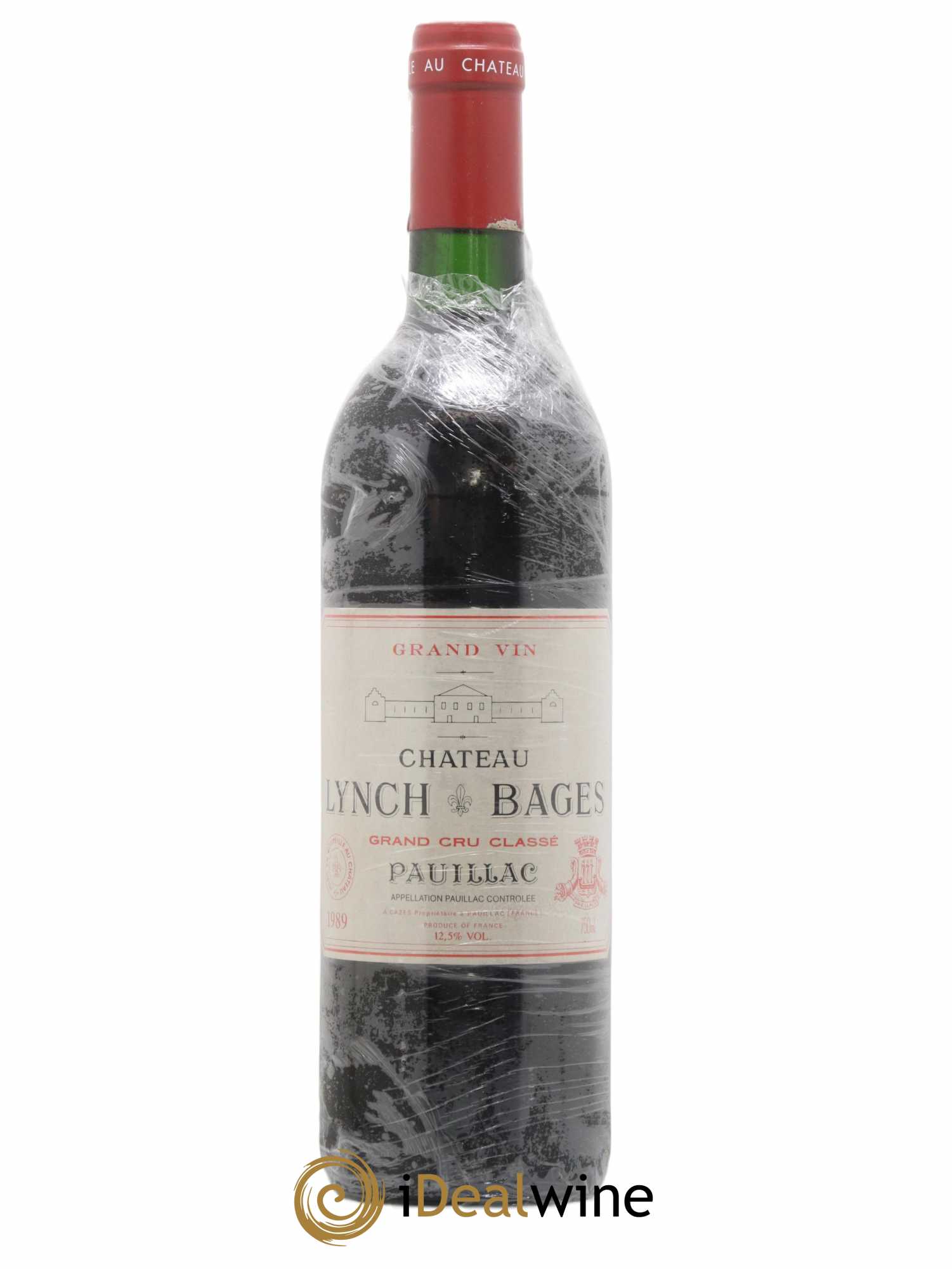 Château Lynch Bages 5ème Grand Cru Classé 1989 - Lot de 1 bouteille - 0