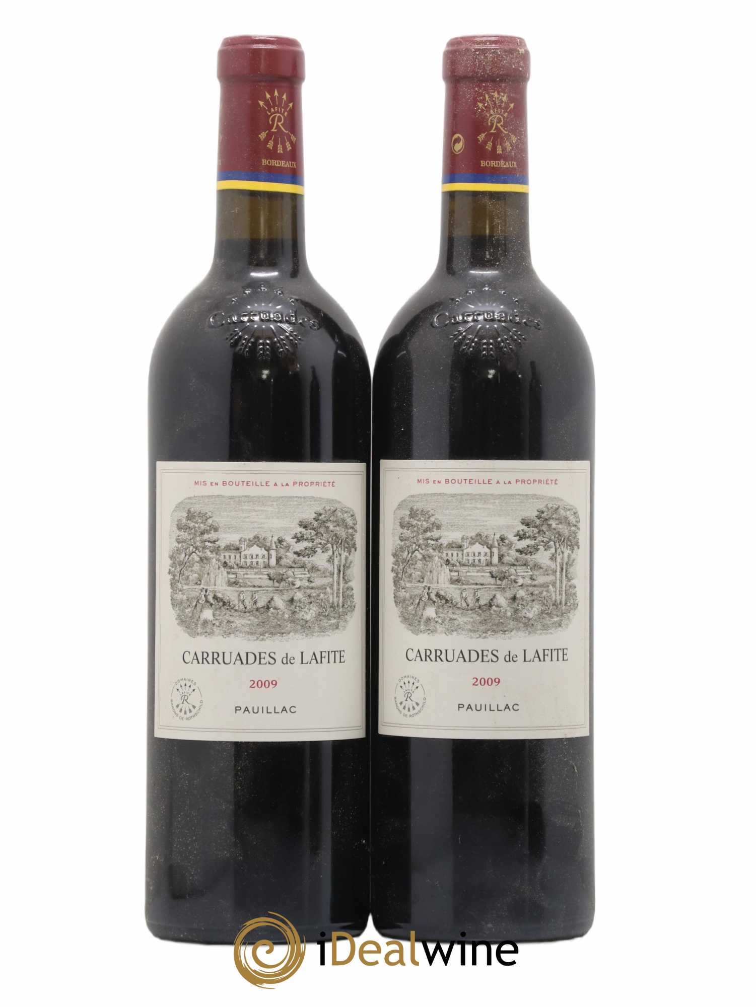 Carruades de Lafite Rothschild Second Vin 2009 - Lot de 2 bouteilles - 0