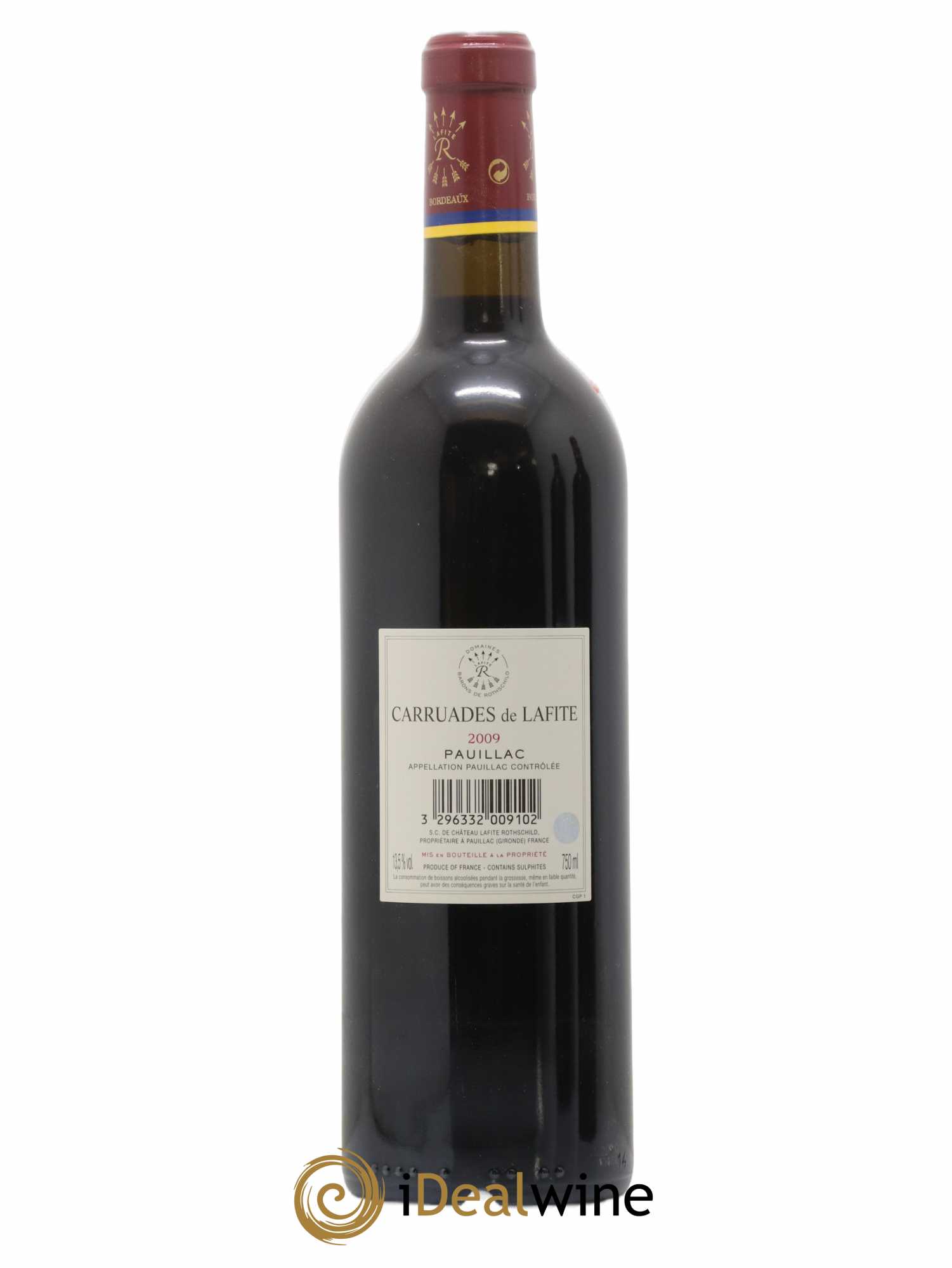 Carruades de Lafite Rothschild Second Vin 2009 - Lot de 1 bouteille - 1