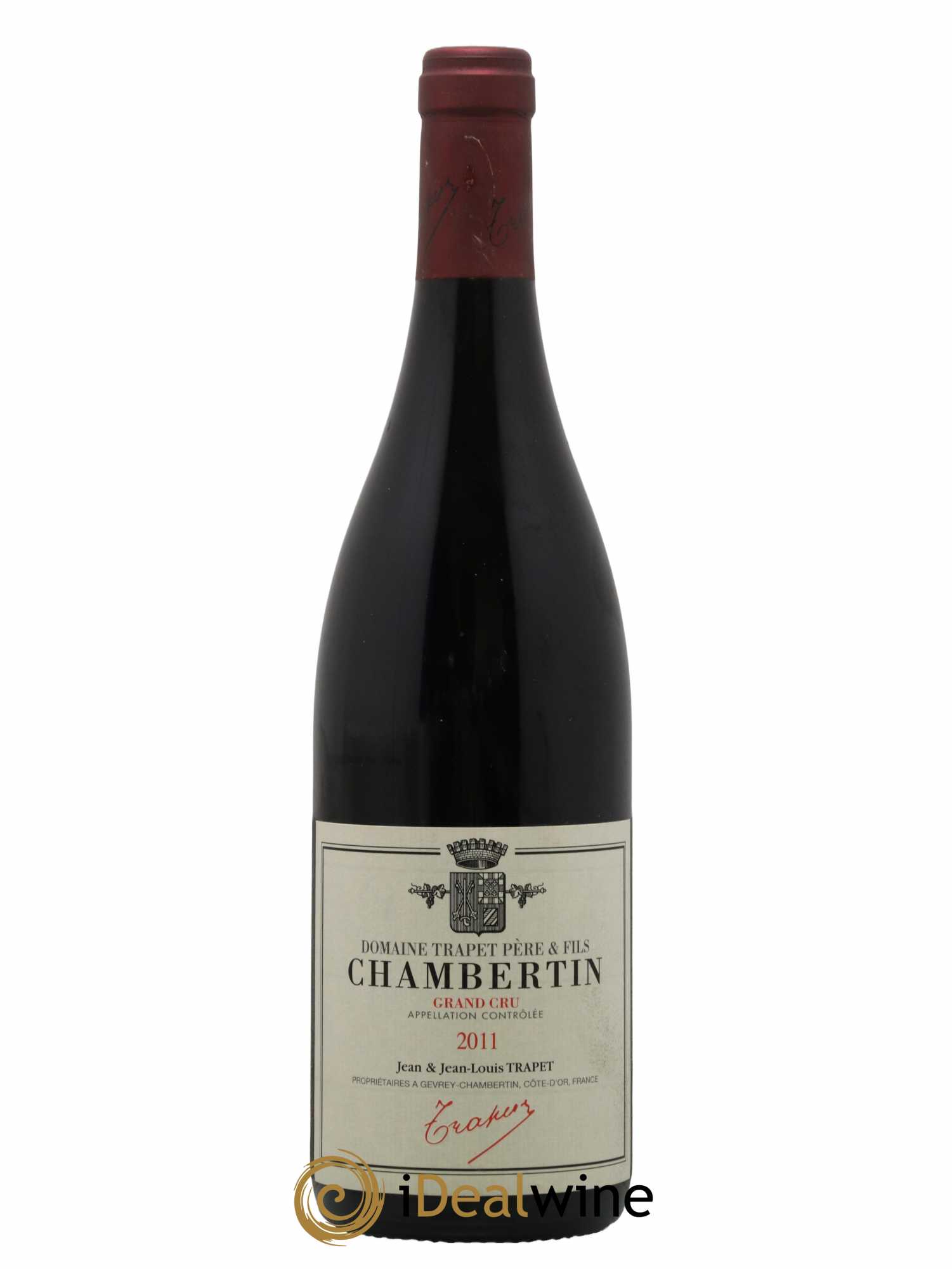 Chambertin Grand Cru Domaine Trapet 2011 - Lot de 1 bouteille - 0