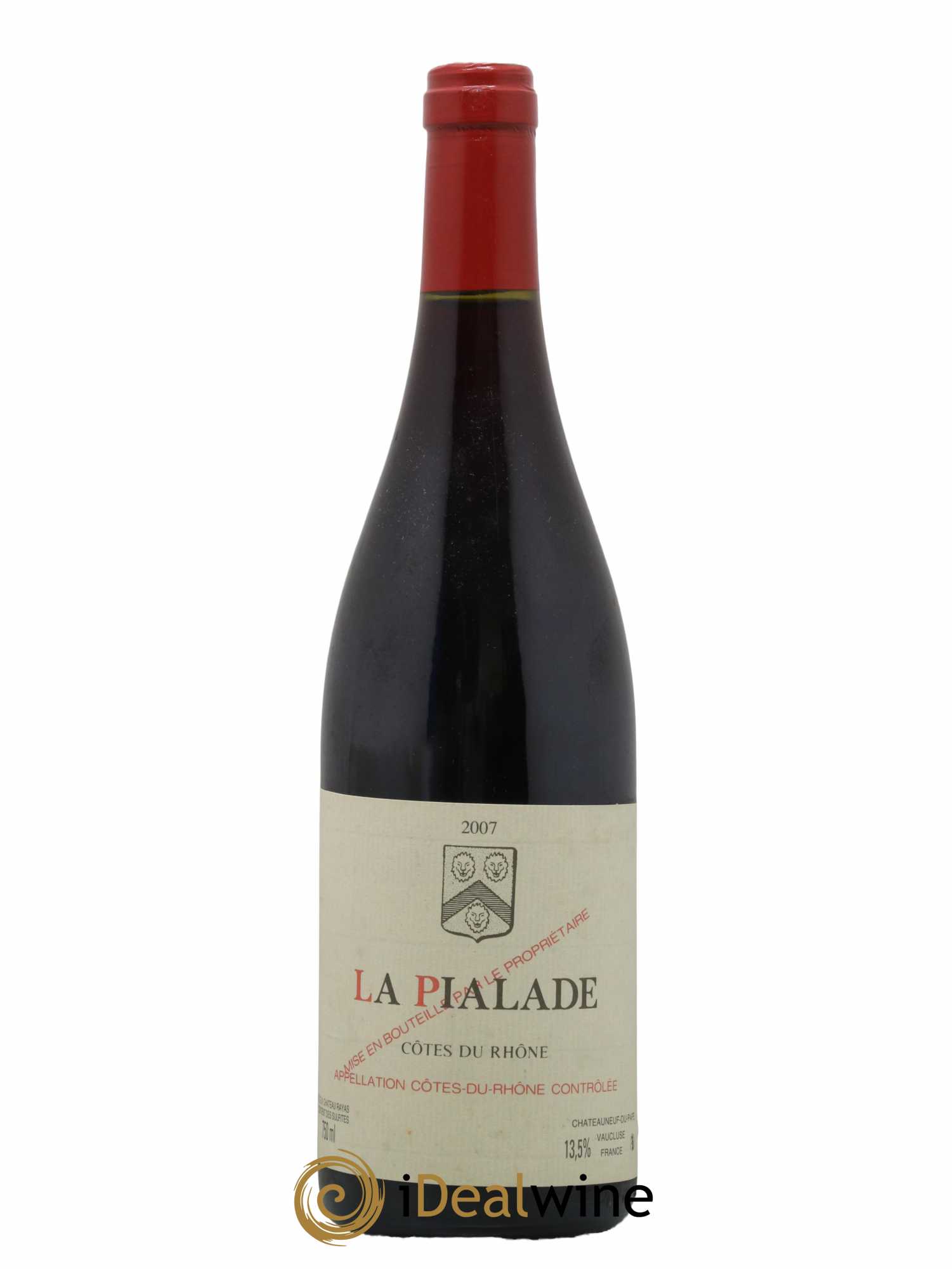 Côtes-du-Rhône La Pialade Emmanuel Reynaud 2007 - Lot de 1 bouteille - 0