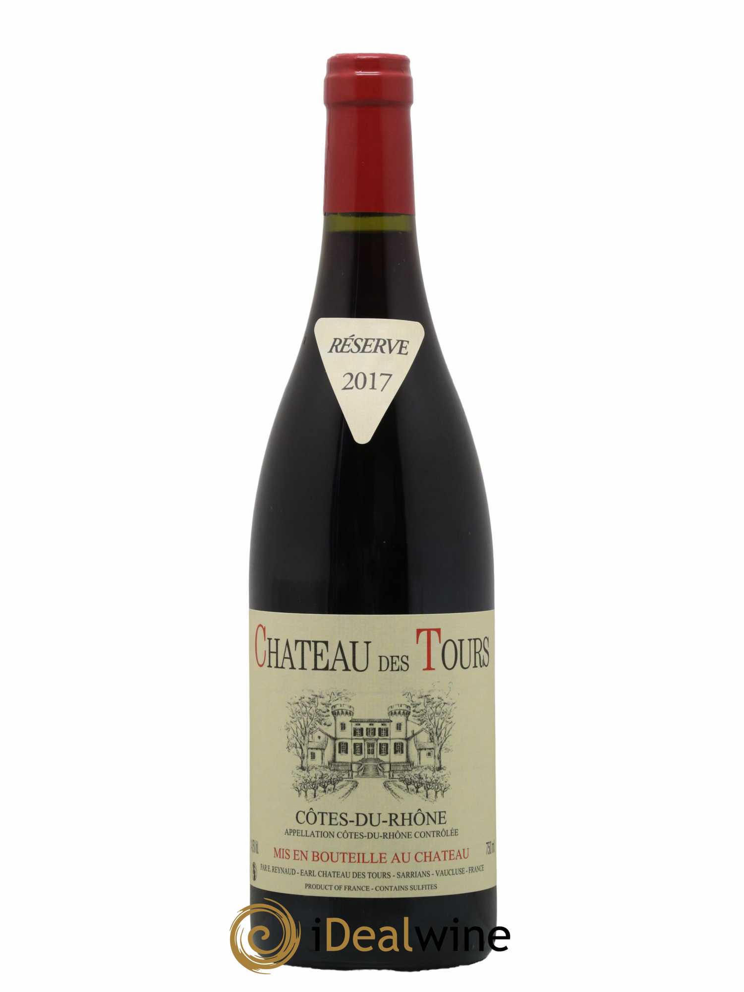 Côtes-du-Rhône Château des Tours Emmanuel Reynaud 2017 - Lot de 1 bouteille - 0