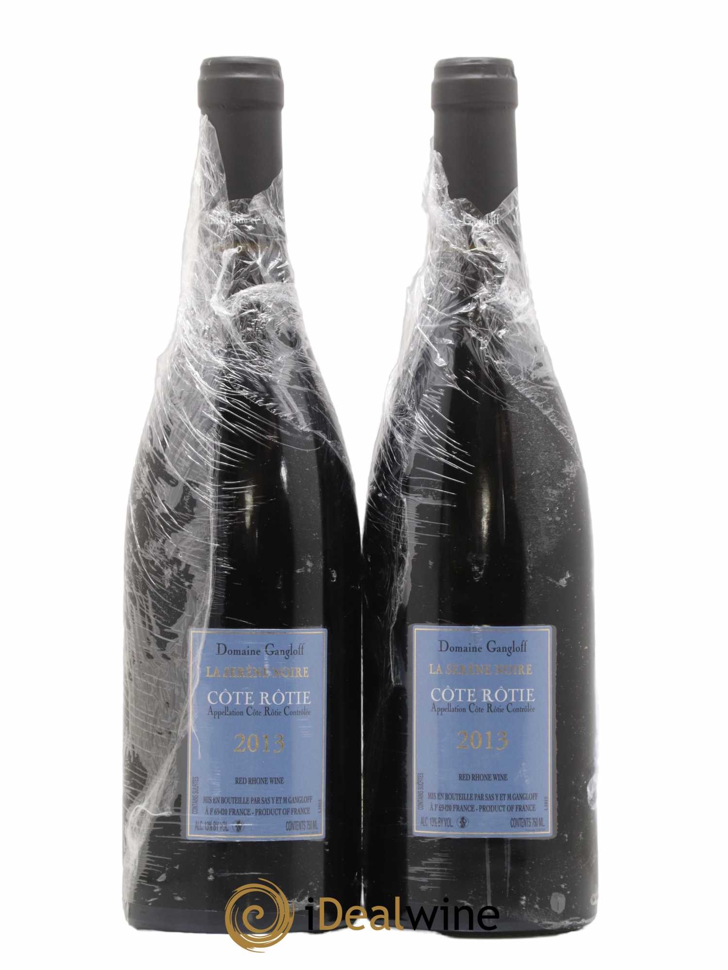 Côte-Rôtie La Sereine Noire Gangloff (Domaine) 2013 - Lot de 2 bouteilles - 1