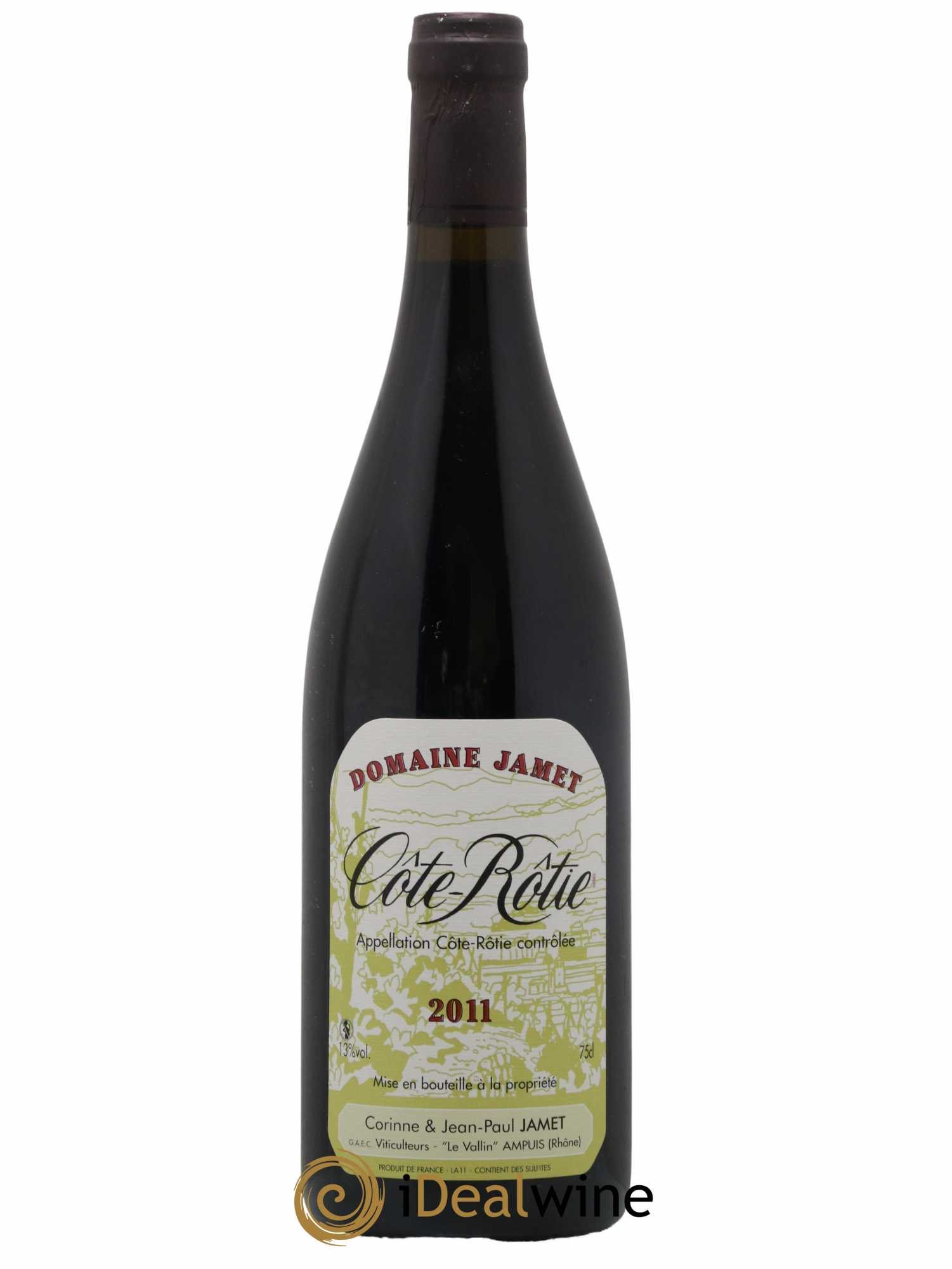 Côte-Rôtie Jamet (Domaine) 2011 - Lot de 1 bouteille - 0