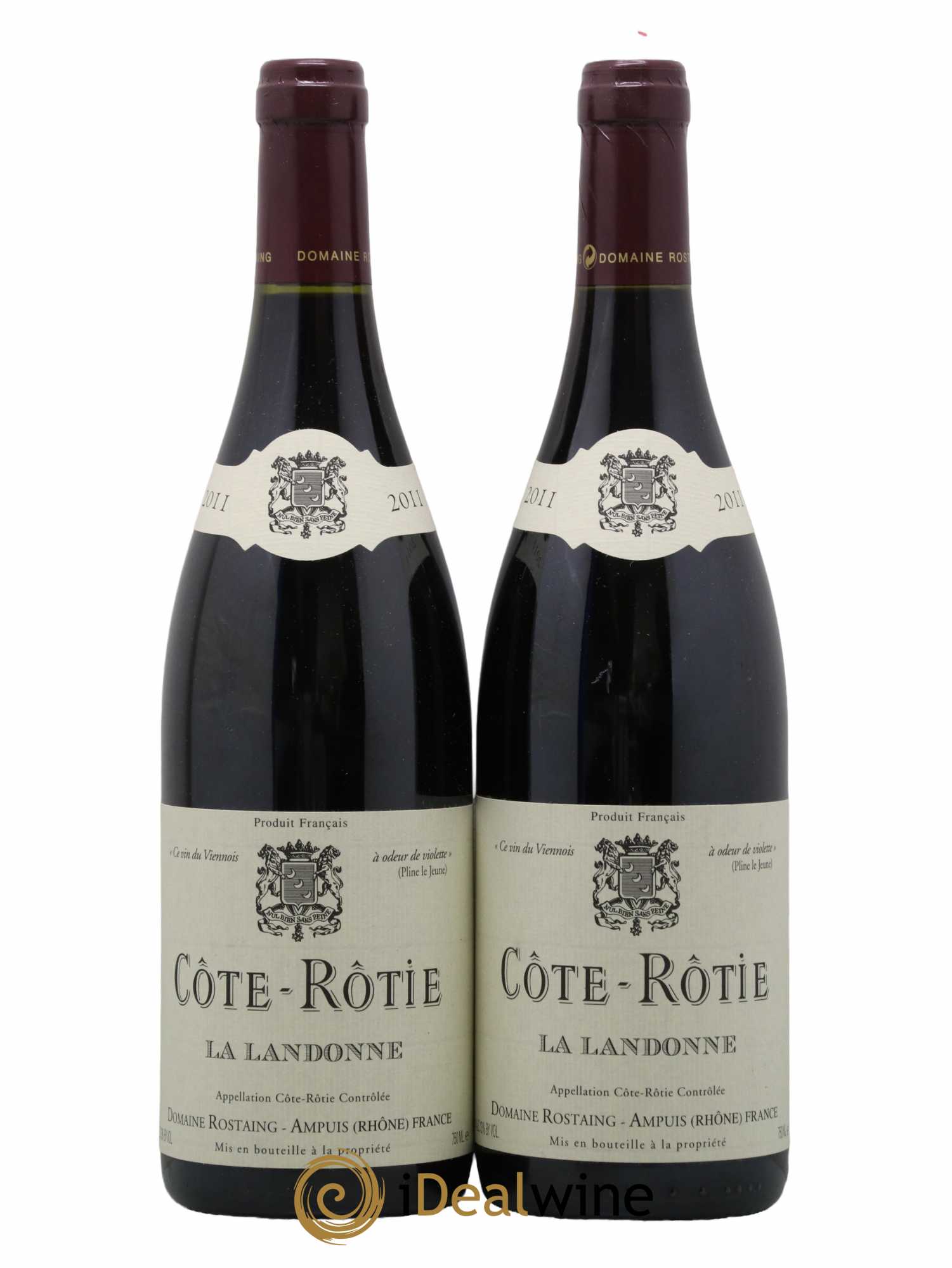 Côte-Rôtie La Landonne René Rostaing 2011 - Lot of 2 bottles - 0