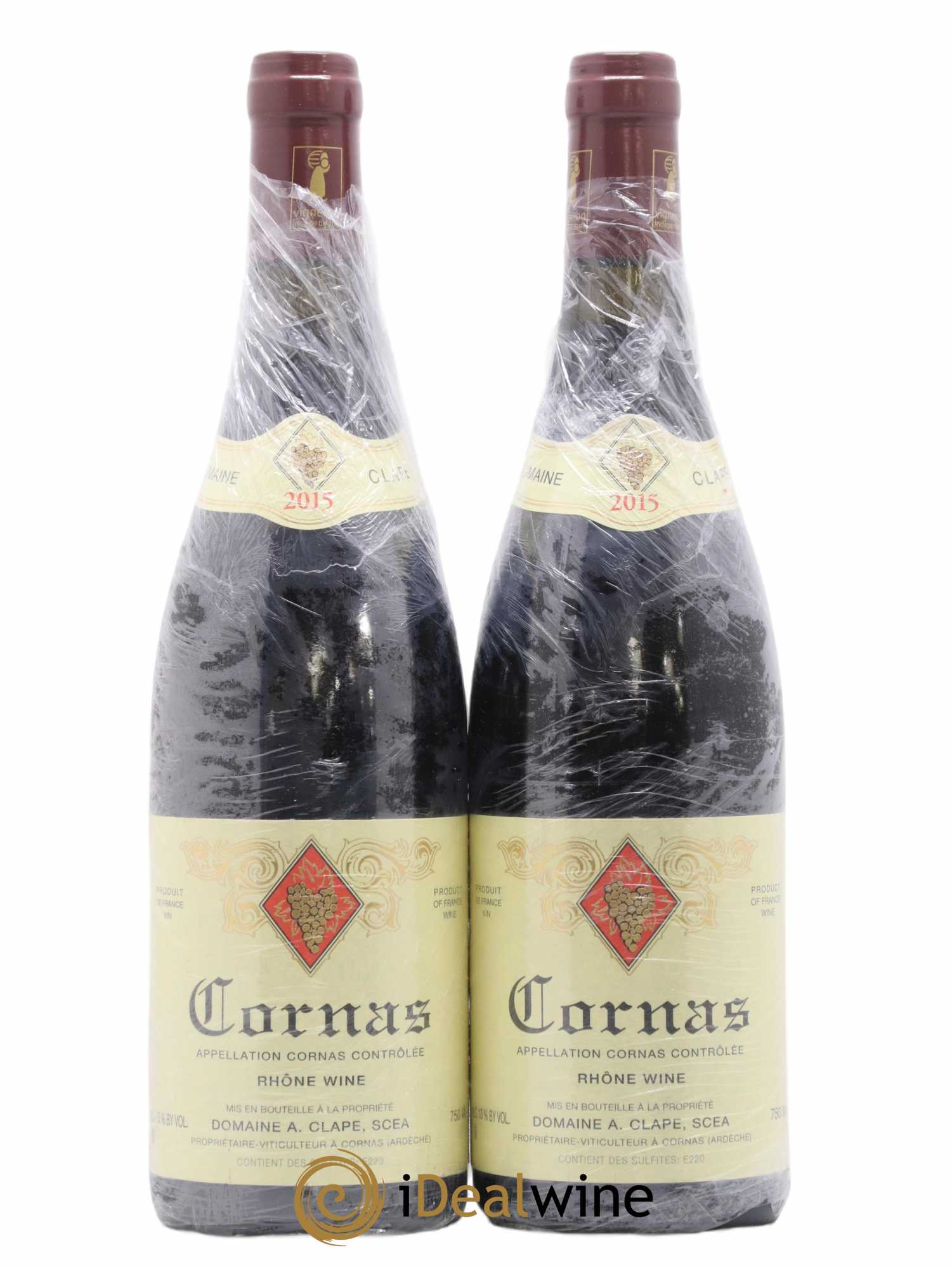 Cornas Auguste Clape 2015 - Lot de 2 bouteilles - 0