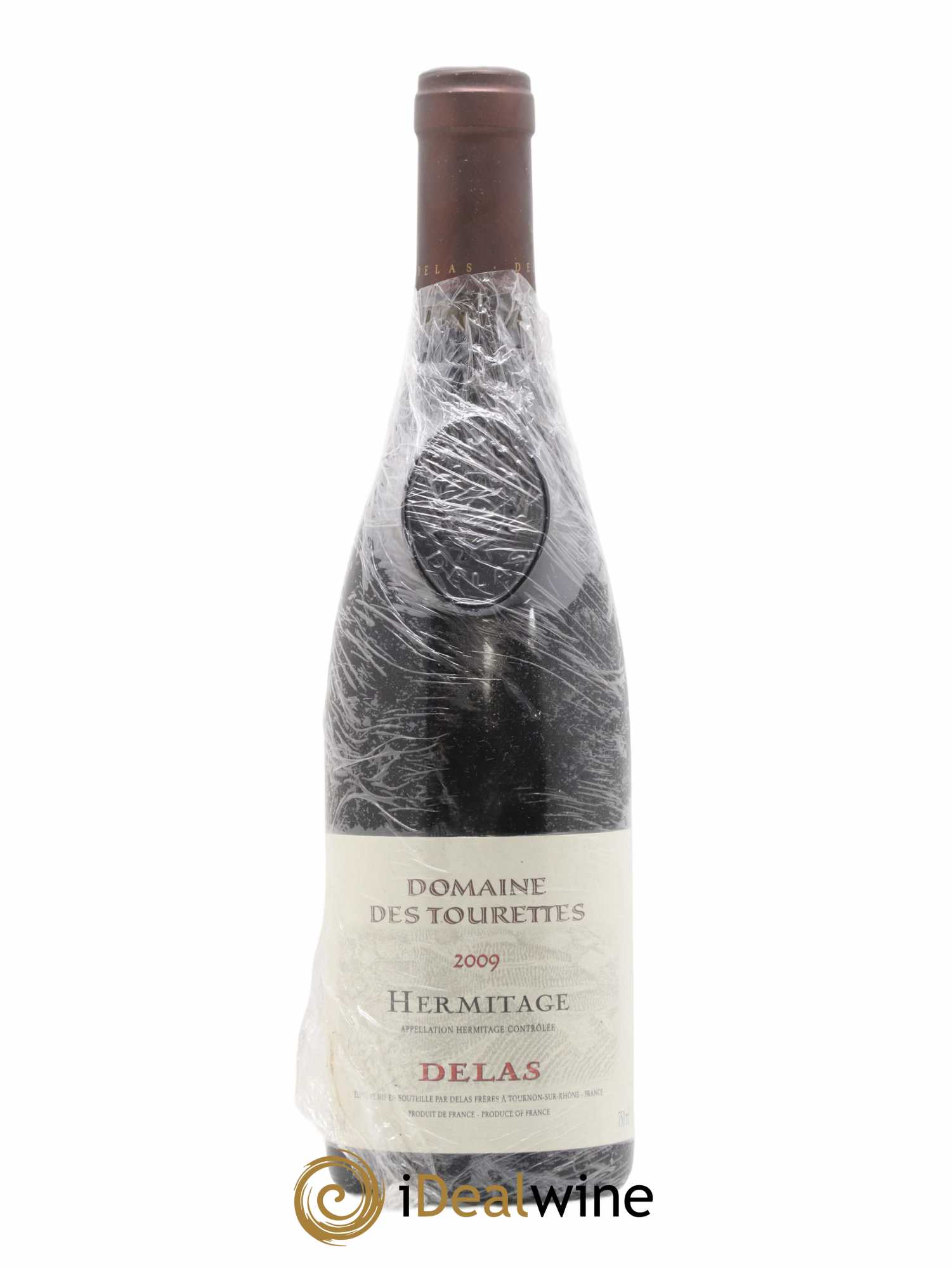 Hermitage Domaine des Tourettes Delas Frères 2009 - Lot de 1 bouteille - 0