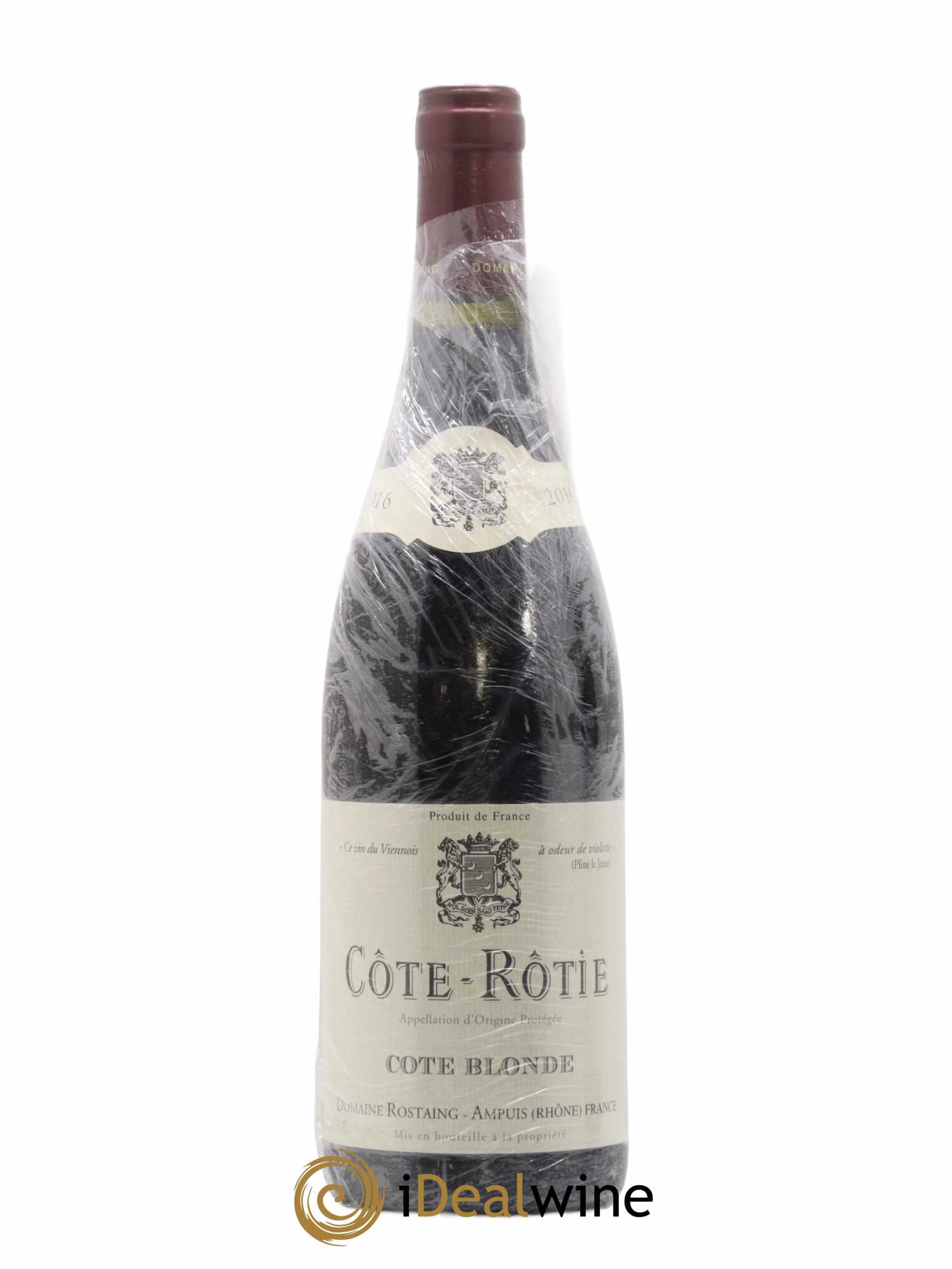 Côte-Rôtie Côte Blonde René Rostaing 2016 - Lot de 1 bouteille - 0