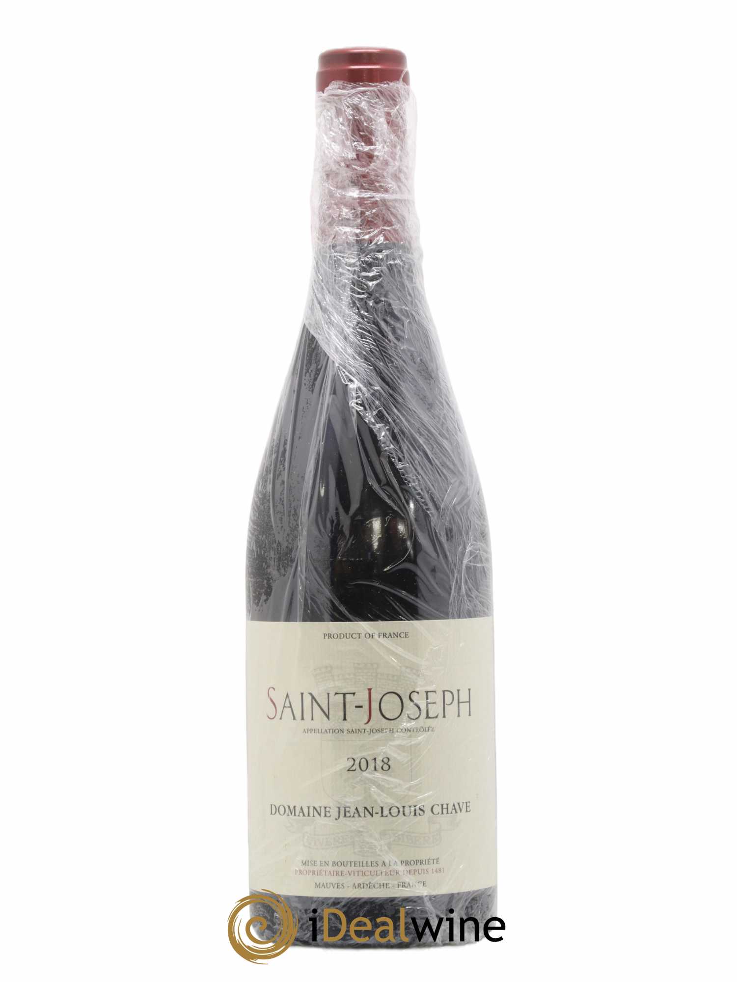 Saint-Joseph Jean-Louis Chave 2018 - Lot de 1 bouteille - 0