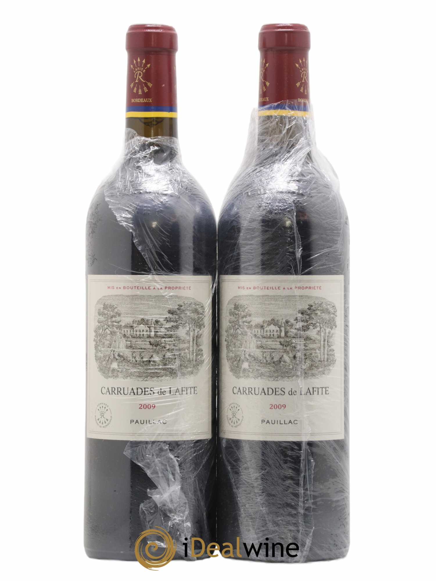 Carruades de Lafite Rothschild Second Vin 2009 - Lot de 2 bouteilles - 0
