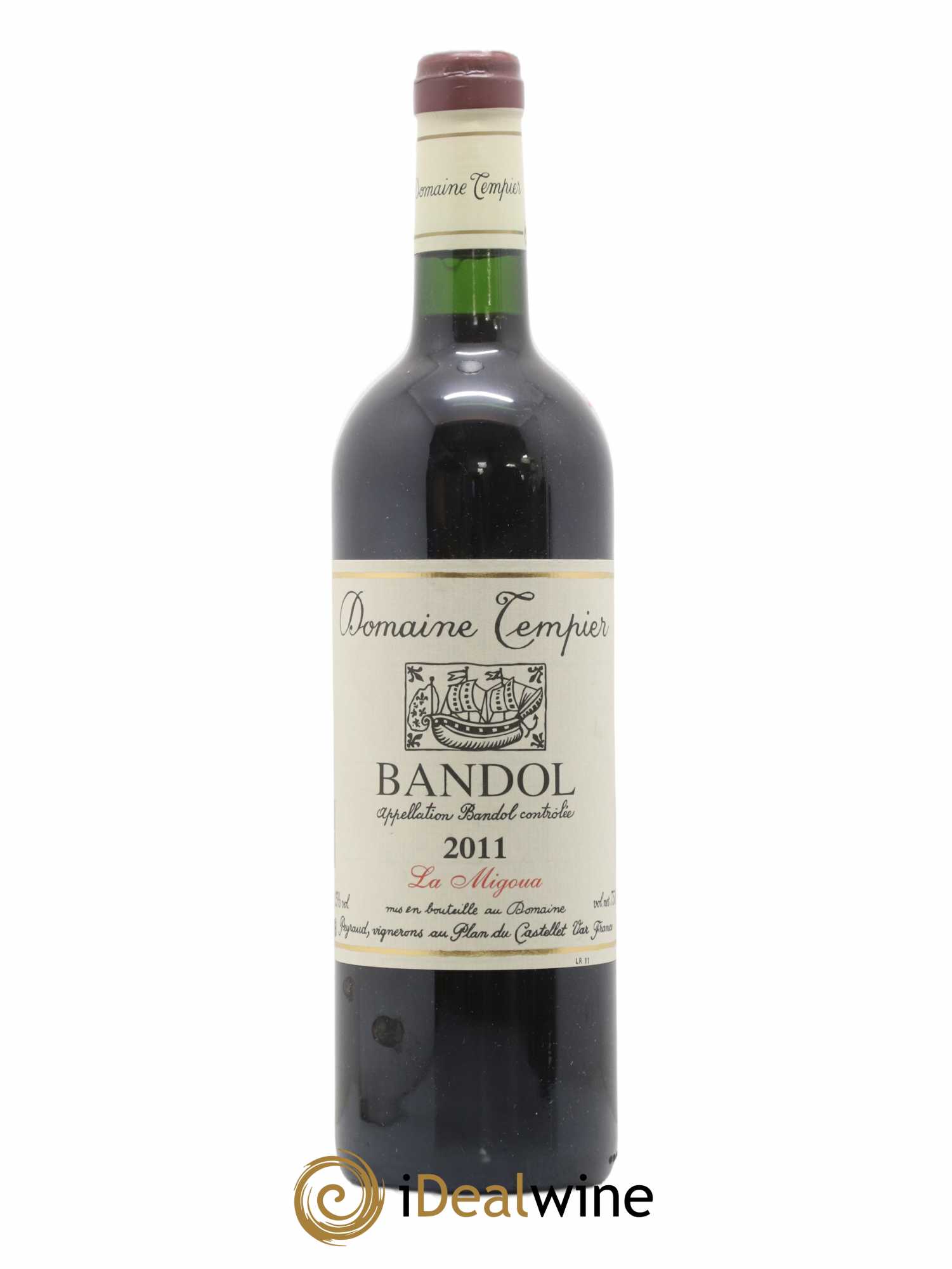 Bandol Domaine Tempier Cuvée La Migoua Famille Peyraud 2011 - Lot de 1 bouteille - 0