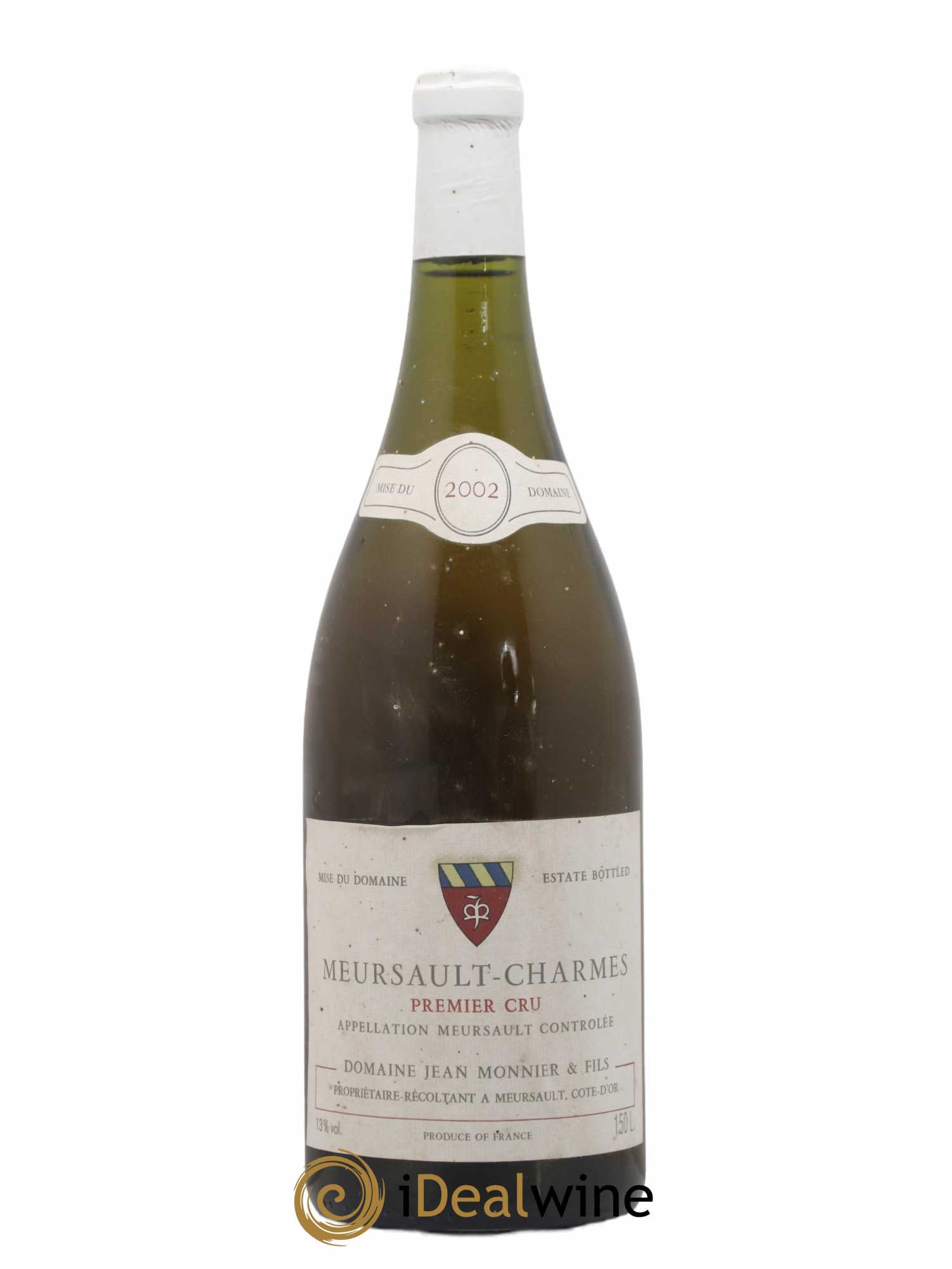 Meursault 1er Cru Charmes Jean Monnier & Fils 2002 - Lot de 1 magnum - 0