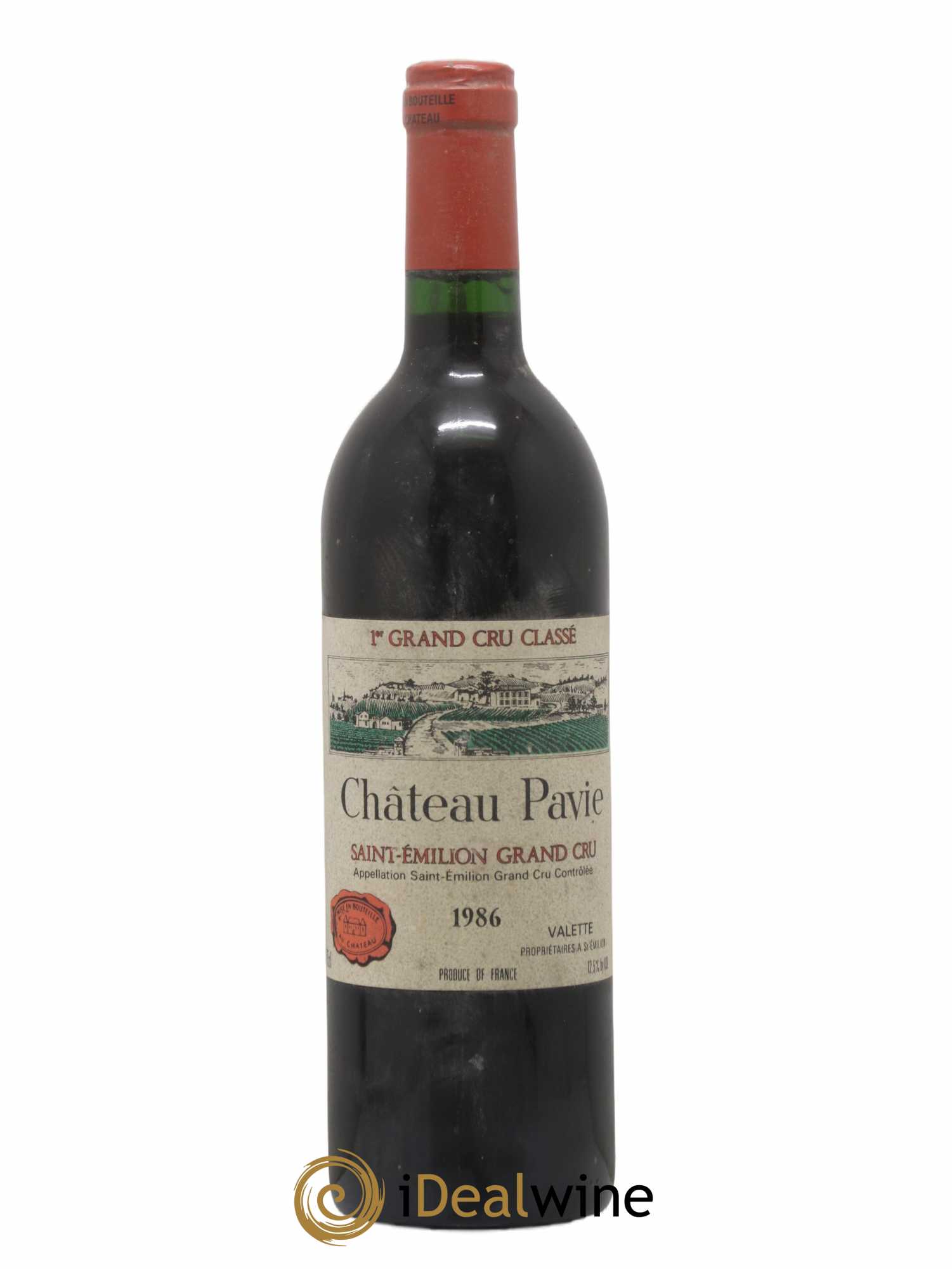 Château Pavie 1er Grand Cru Classé A 1986 - Lot of 1 bottle - 0