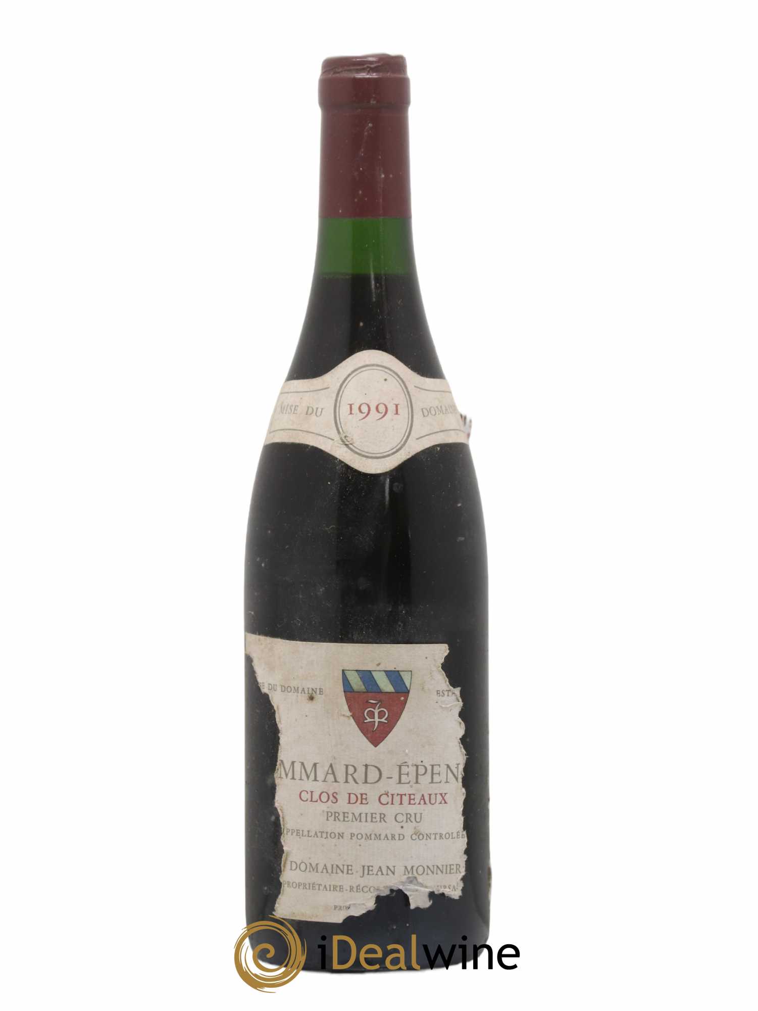Pommard 1er Cru Epenots Clos de Citeaux Jean Monnier 1991 - Lot de 1 bouteille - 0