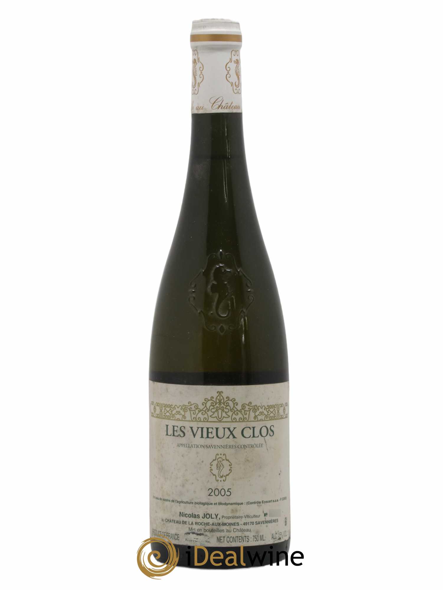 Savennières Les Vieux Clos Vignobles de la Coulée de Serrant - Nicolas Joly 2005 - Lot de 1 bouteille - 0