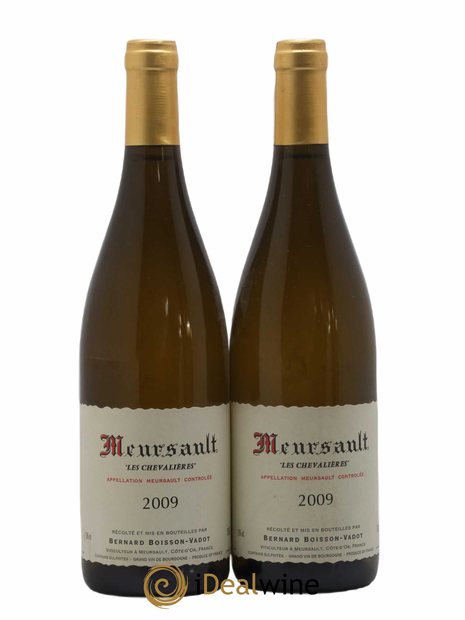 Meursault Les Chevalières Boisson-Vadot (Domaine) 2009 - Lotto di 2 bottiglie - 0