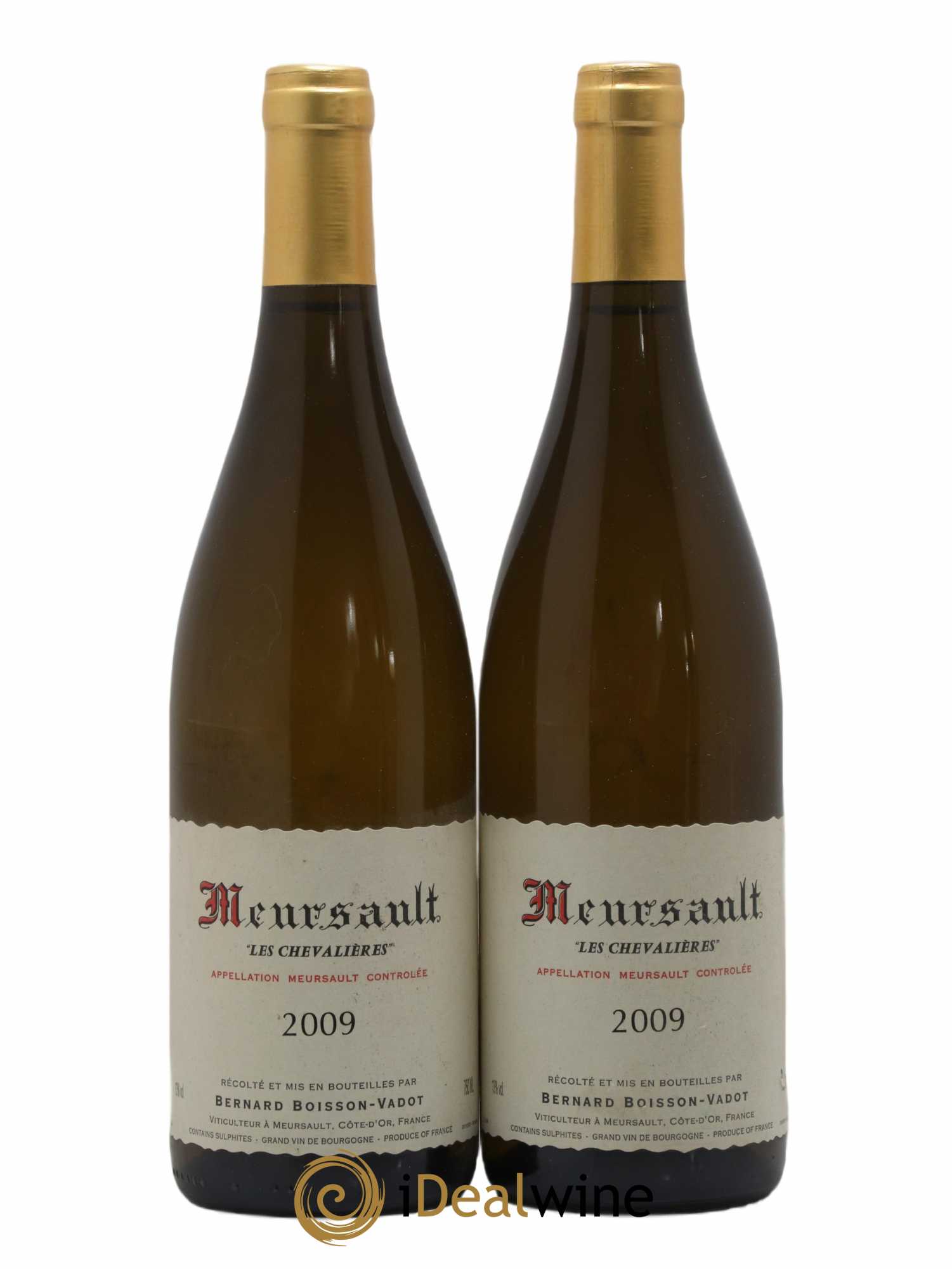 Meursault Les Chevalières Boisson-Vadot (Domaine) 2009 - Lot de 2 bouteilles - 0