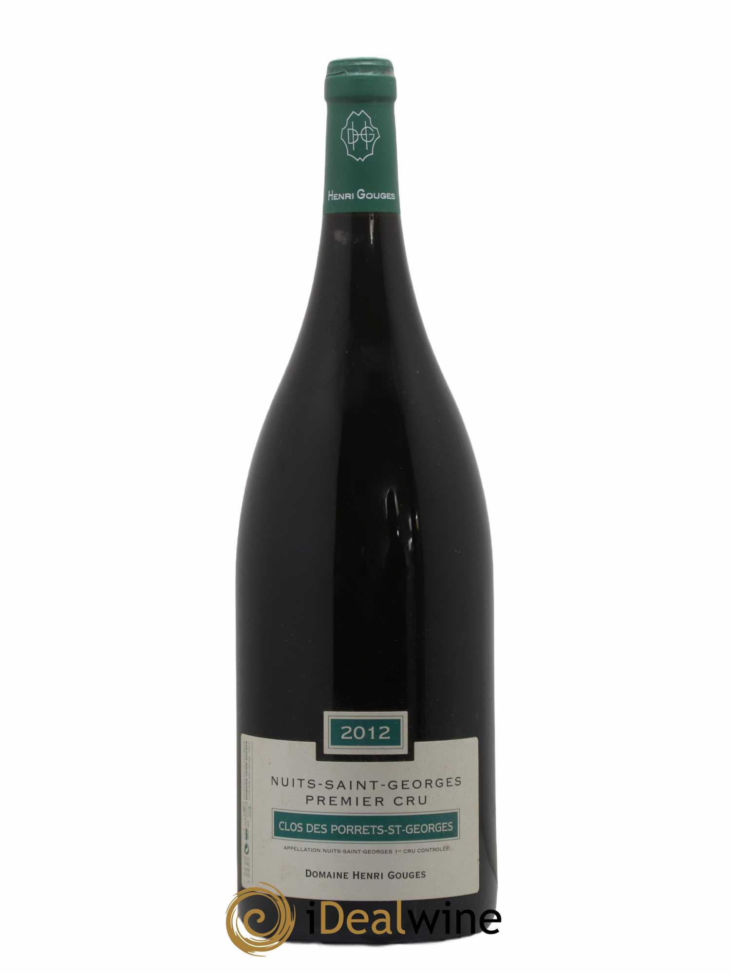 Nuits-Saint-Georges 1er Cru Clos des Porrets St Georges Henri Gouges 2012 - Lot de 1 magnum - 0