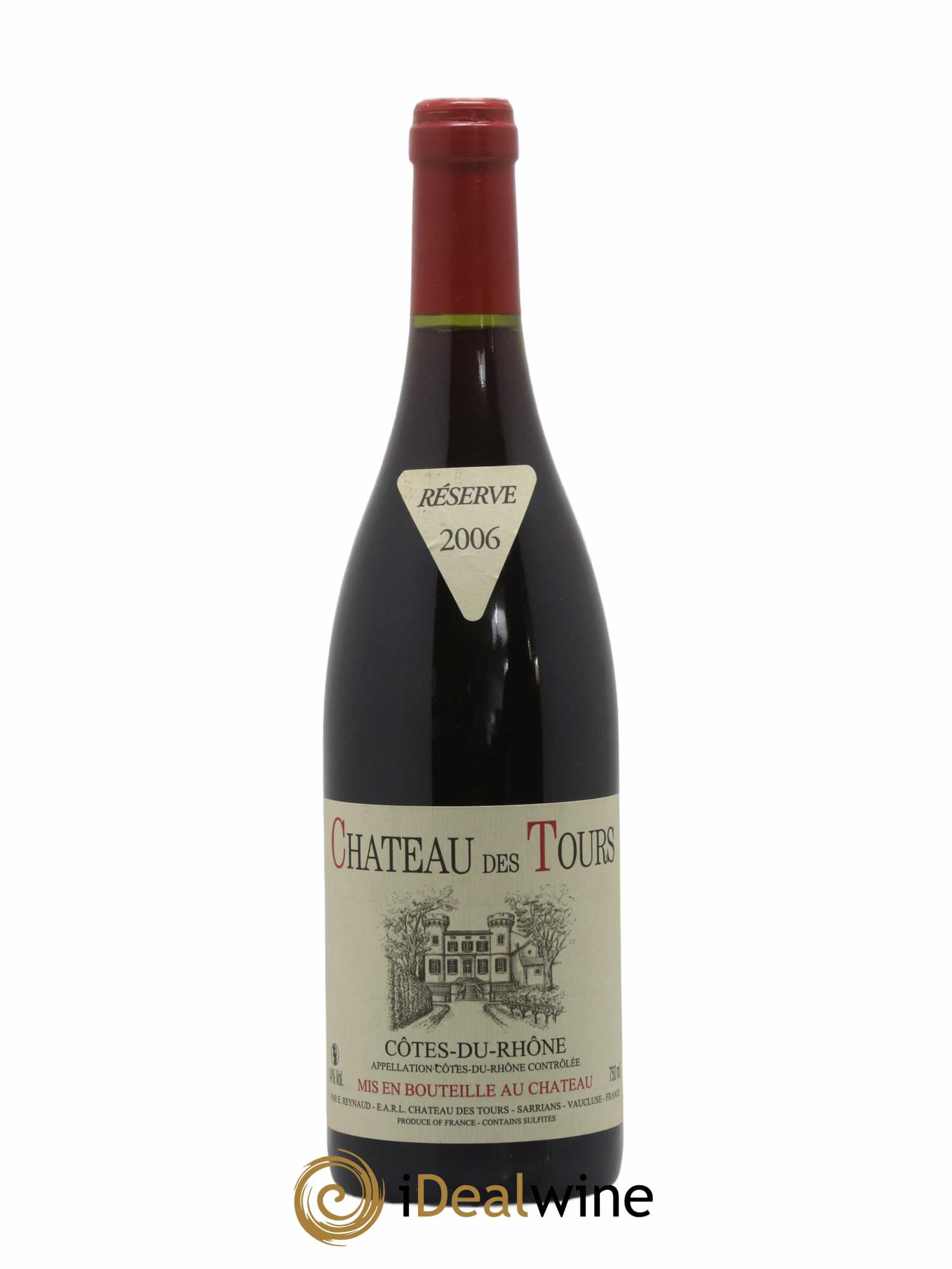 Côtes-du-Rhône Château des Tours Emmanuel Reynaud 2006 - Lot de 1 bouteille - 0