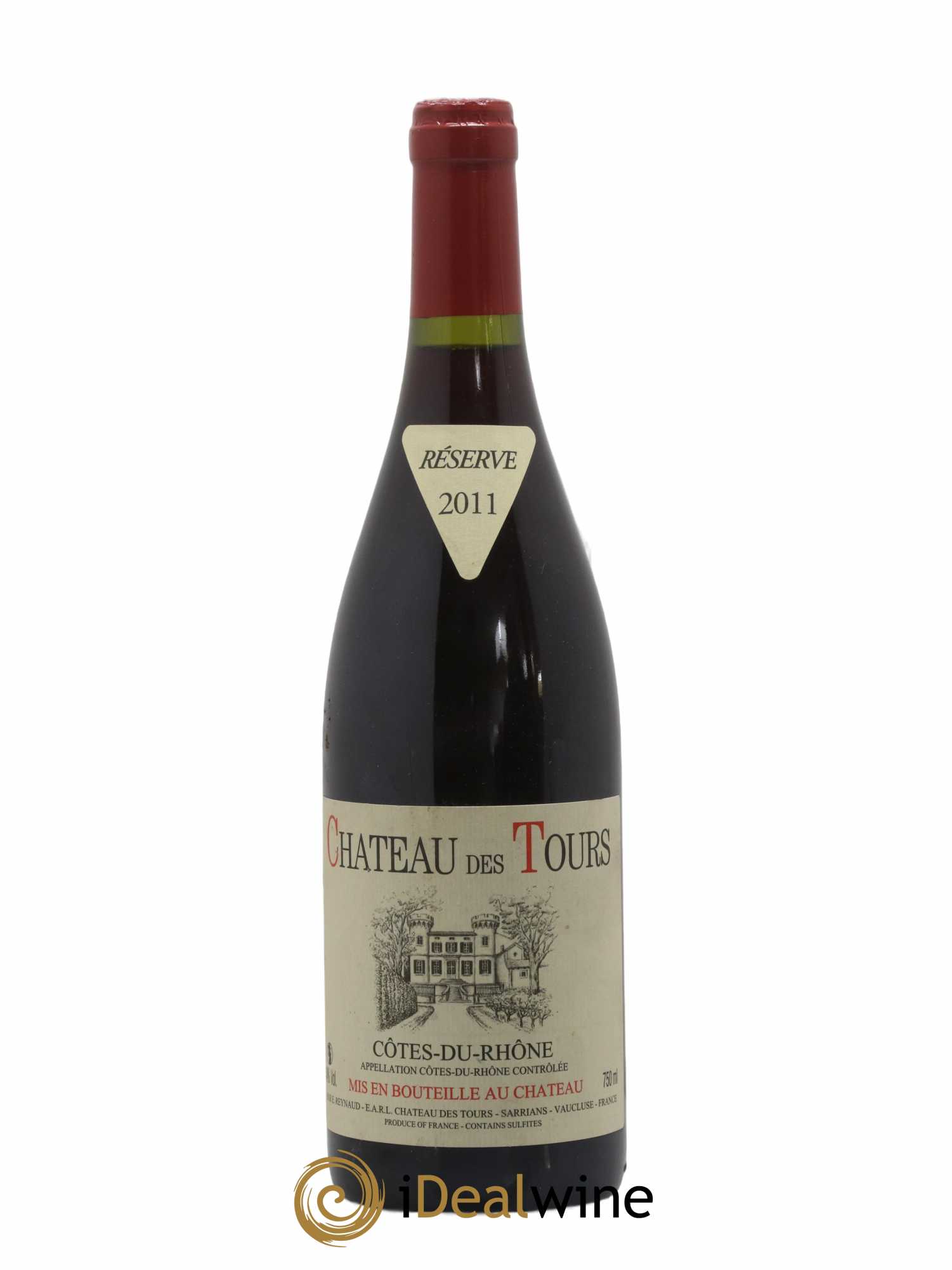 Côtes-du-Rhône Château des Tours Emmanuel Reynaud 2011 - Lot de 1 bouteille - 0