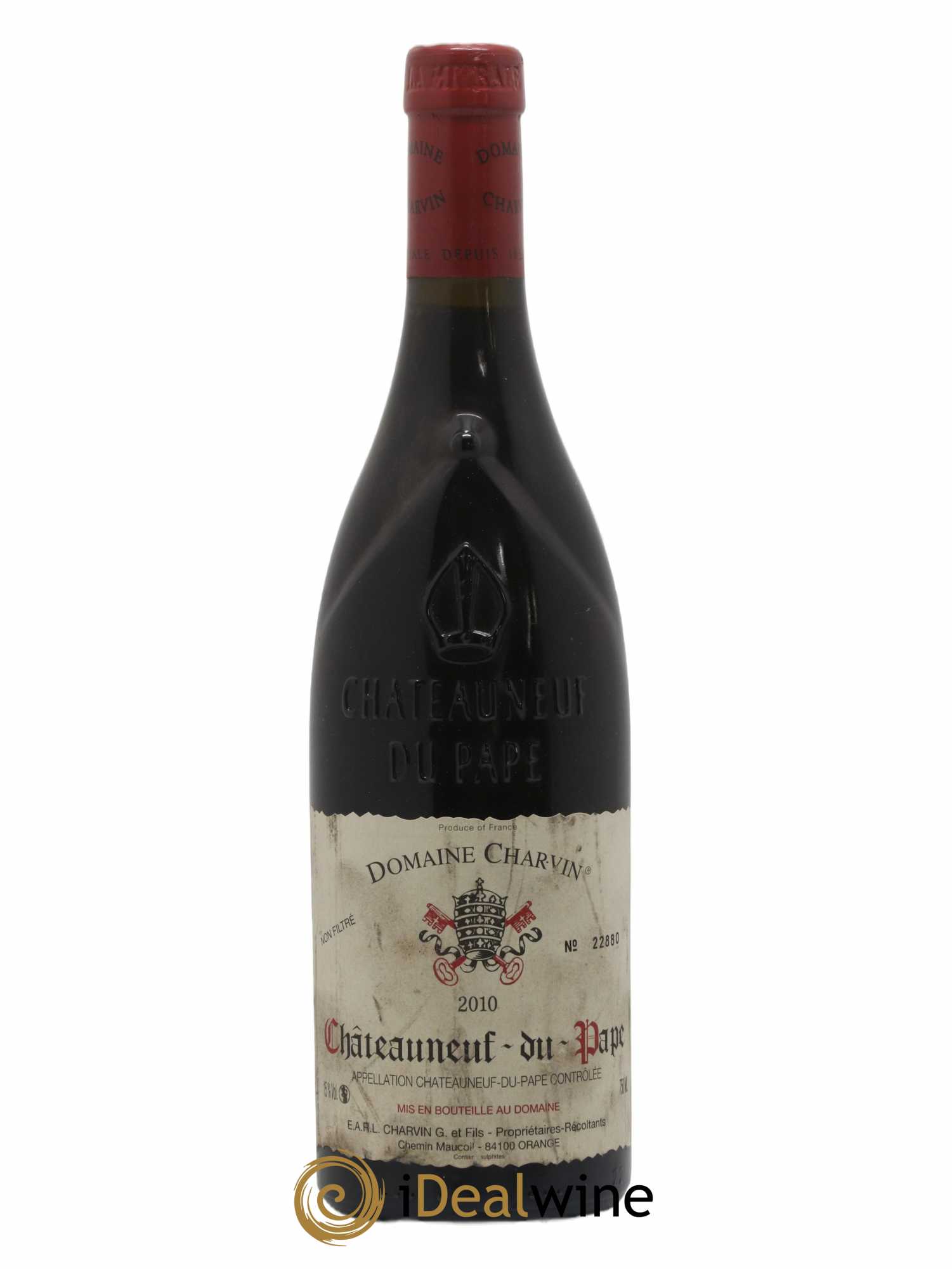 Châteauneuf-du-Pape Charvin (Domaine) 2010 - Lot of 1 bottle - 0