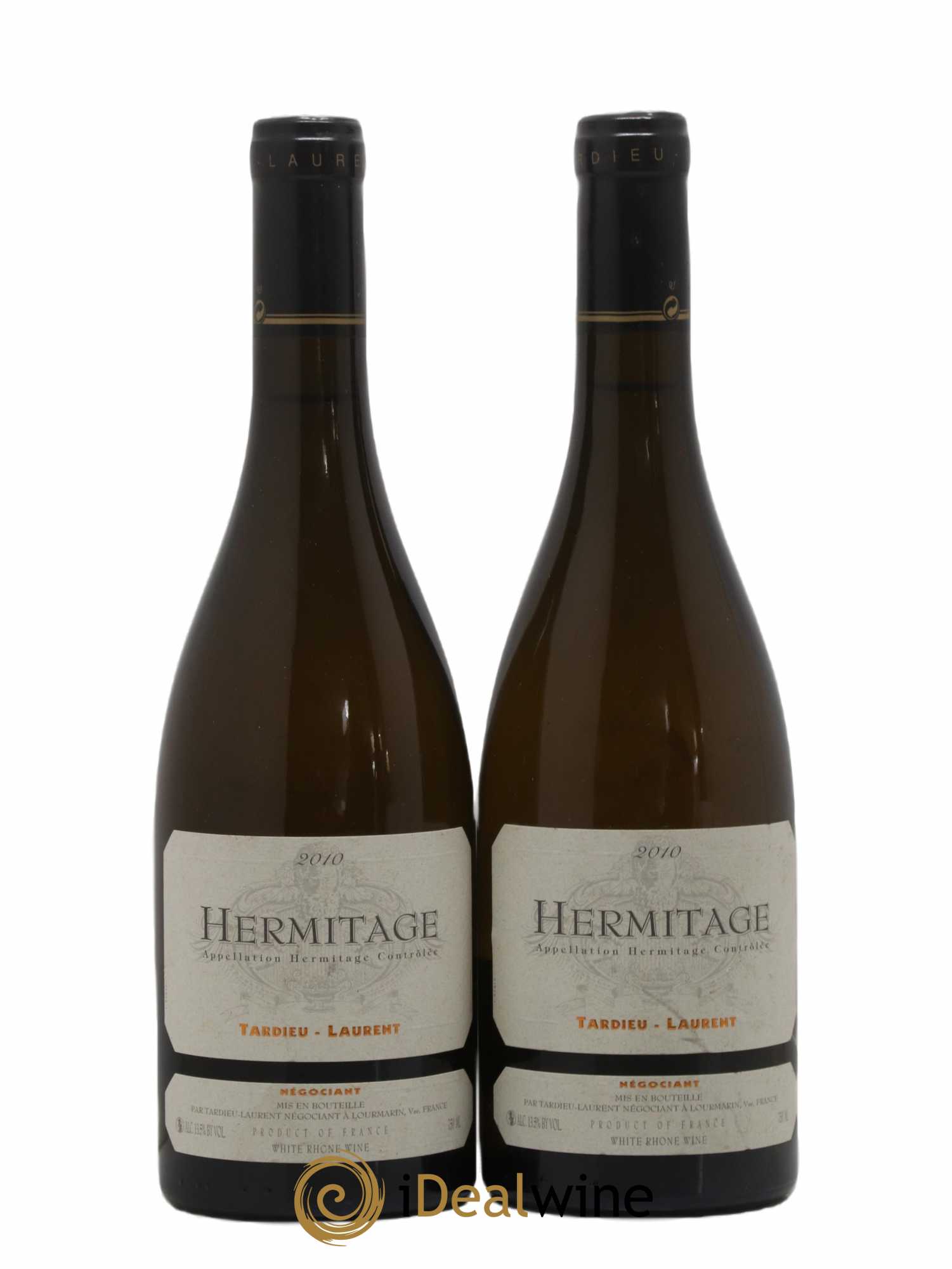 Hermitage Tardieu-Laurent Famille Tardieu 2010 - Lot de 2 bouteilles - 0