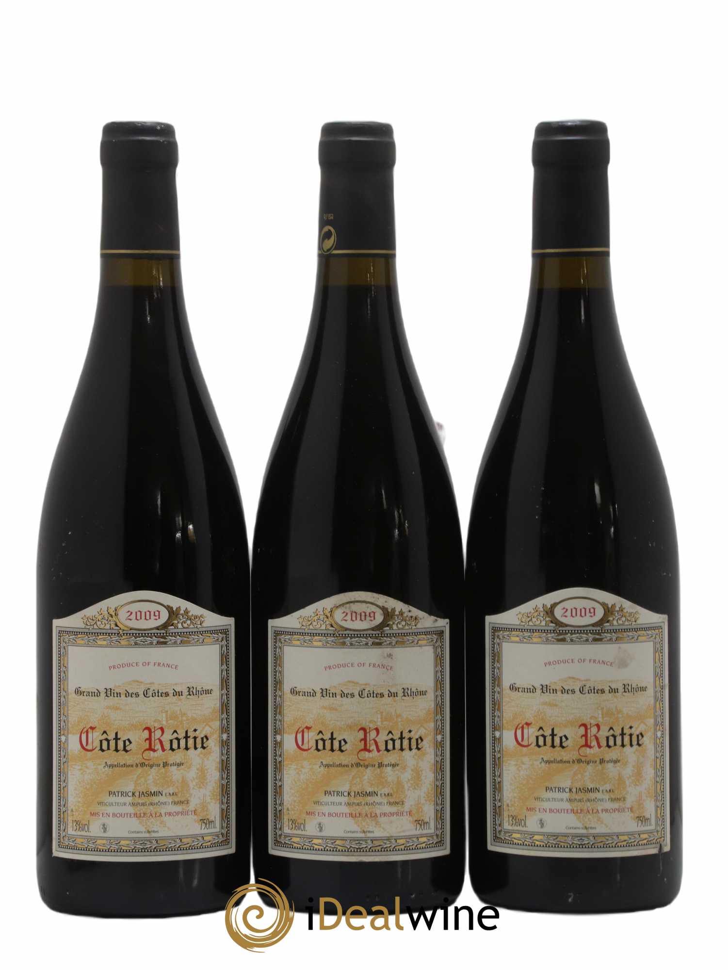 Côte-Rôtie Jasmin (Domaine) 2009 - Lot de 3 bouteilles - 0