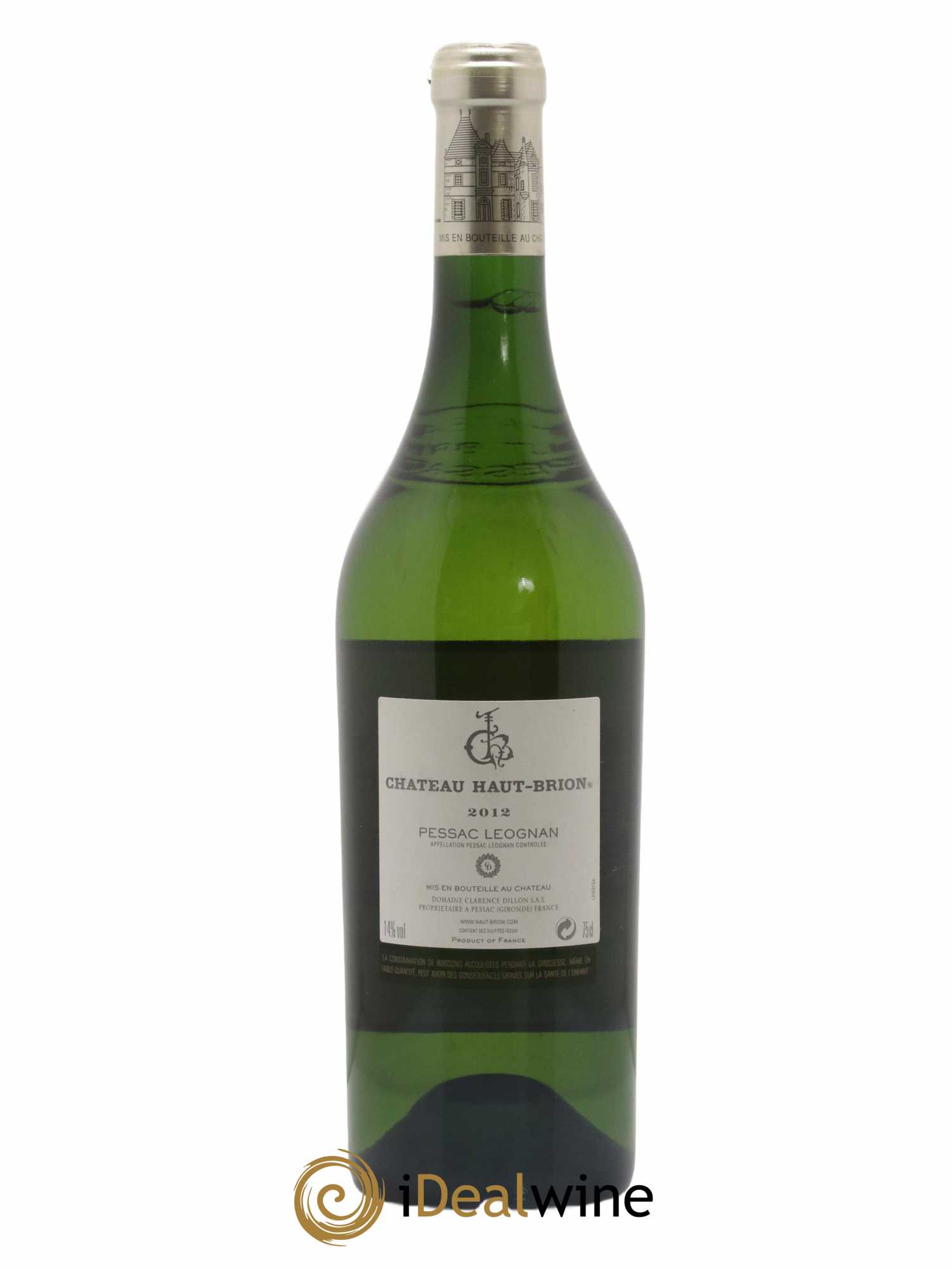 Château Haut Brion 2012 - Lot de 1 bouteille - 1