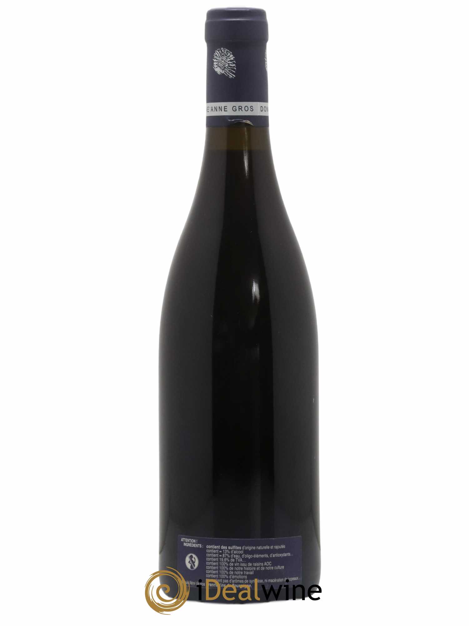 Vosne-Romanée Les Barreaux Anne Gros 2008 - Lot de 1 bouteille - 1