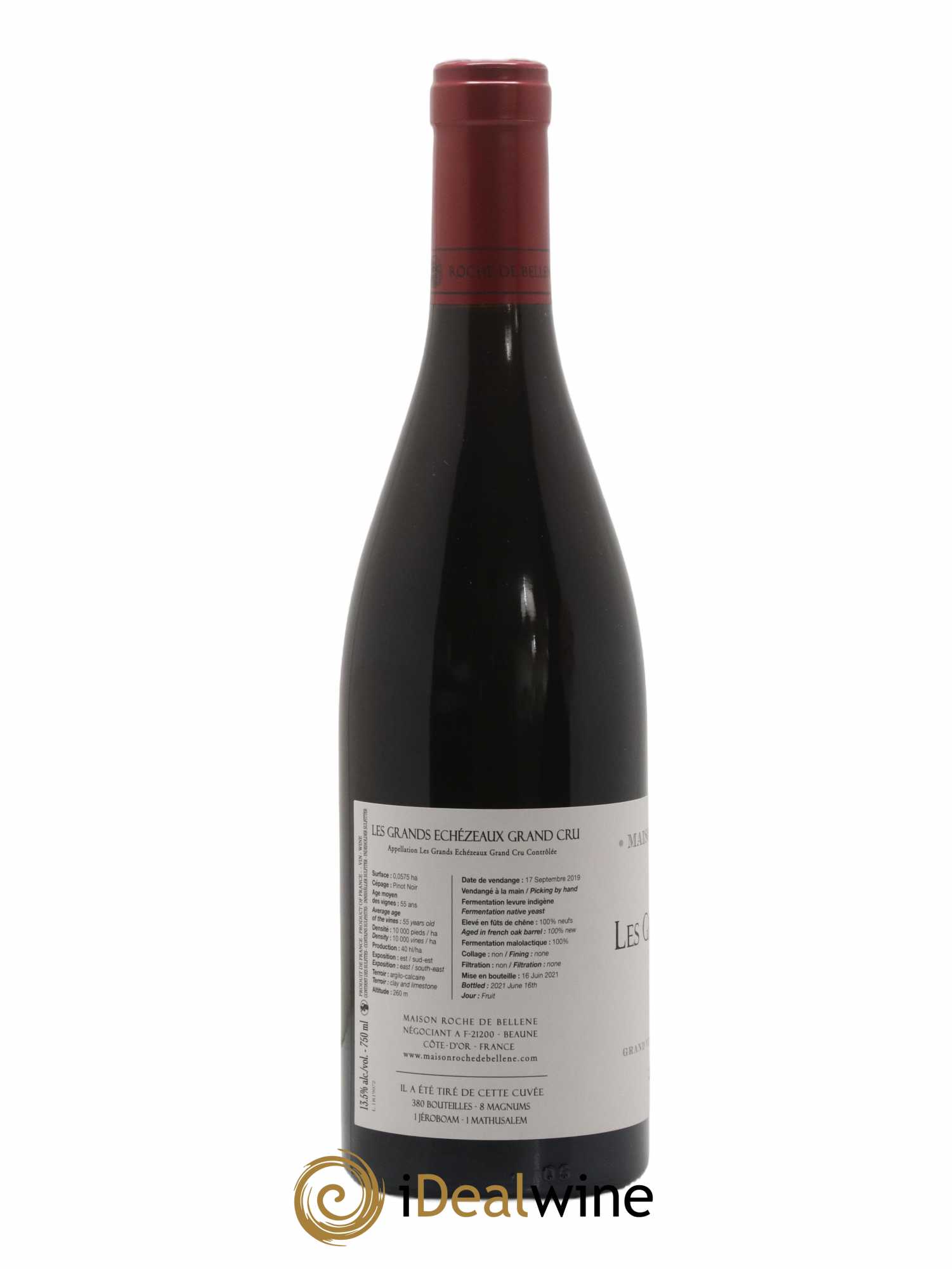 Grands-Echezeaux Grand Cru Maison Roche De Bellene 2019 - Lot de 1 bouteille - 1