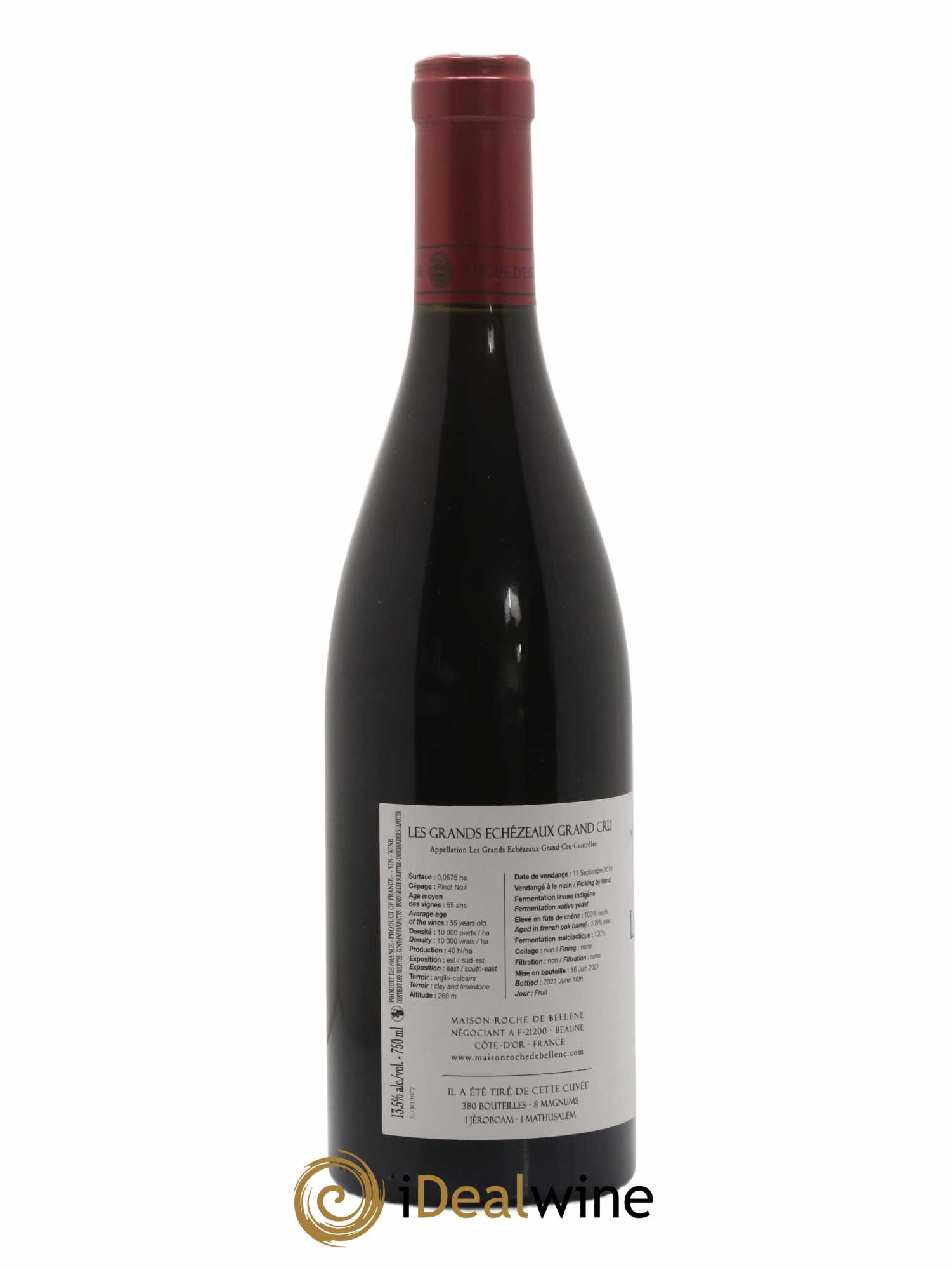 Grands-Echezeaux Grand Cru Maison Roche De Bellene 2019 - Lot de 1 bouteille - 1
